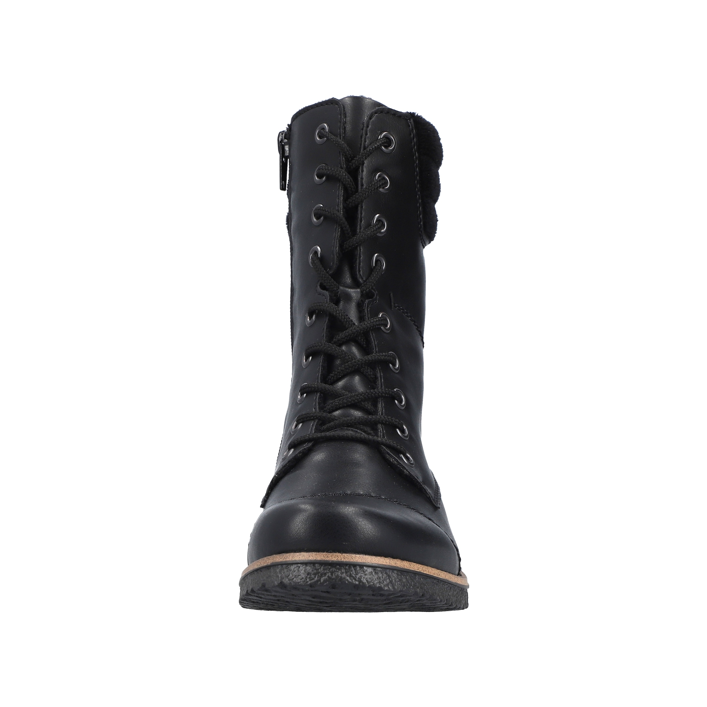 Rieker Schnürstiefelette, Schnürboots, Herbstboots mit gepolstertem Schaftrand