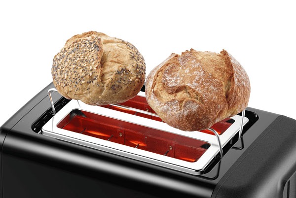 BOSCH Toaster "TAT3P423DE DesignLine" 2 kurze Schlitze 820 W günstig online kaufen