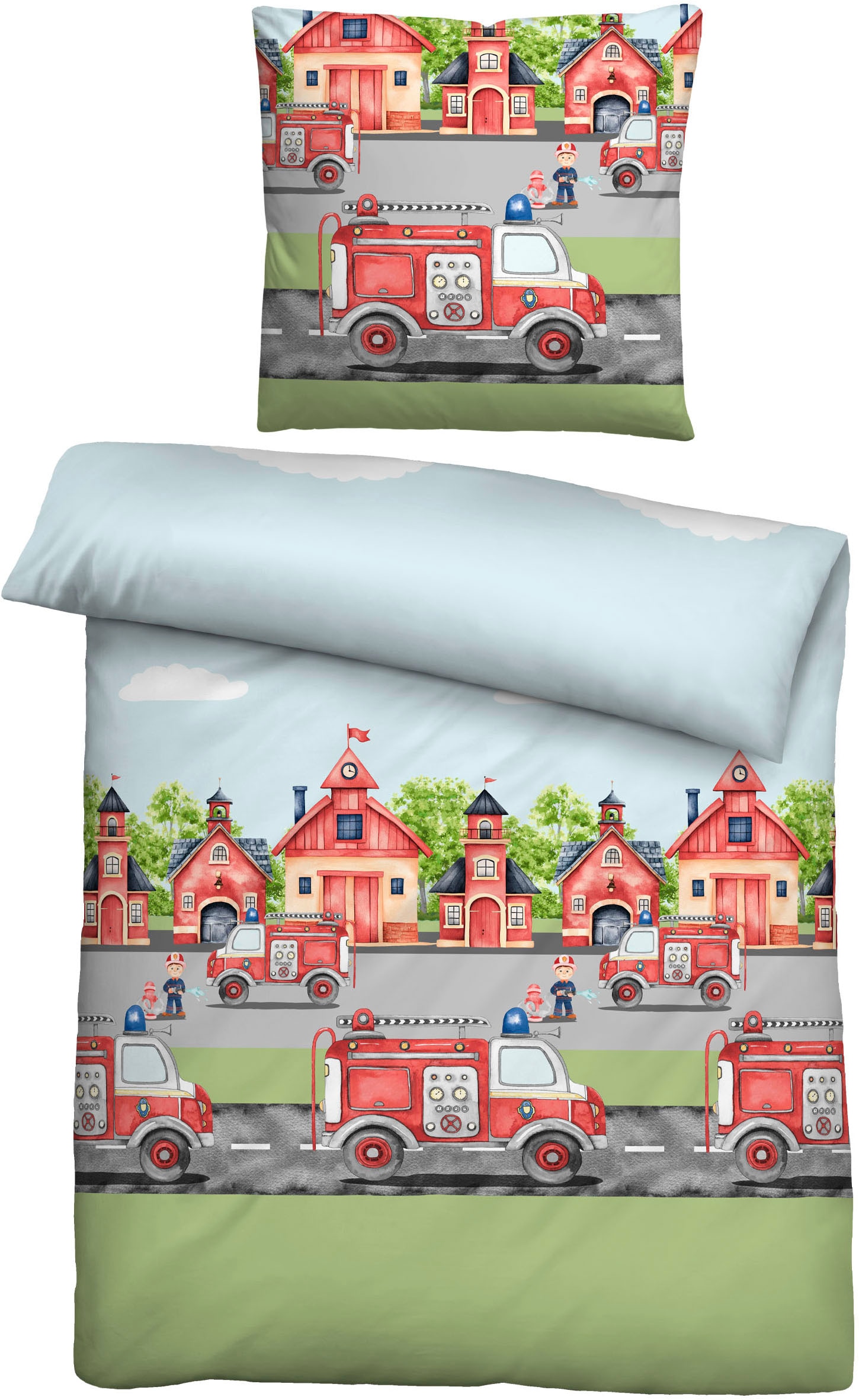 Biberna Kinderbettwäsche "0004523" 2 Stk. tlg. wohlig warm + weich, pflegel günstig online kaufen