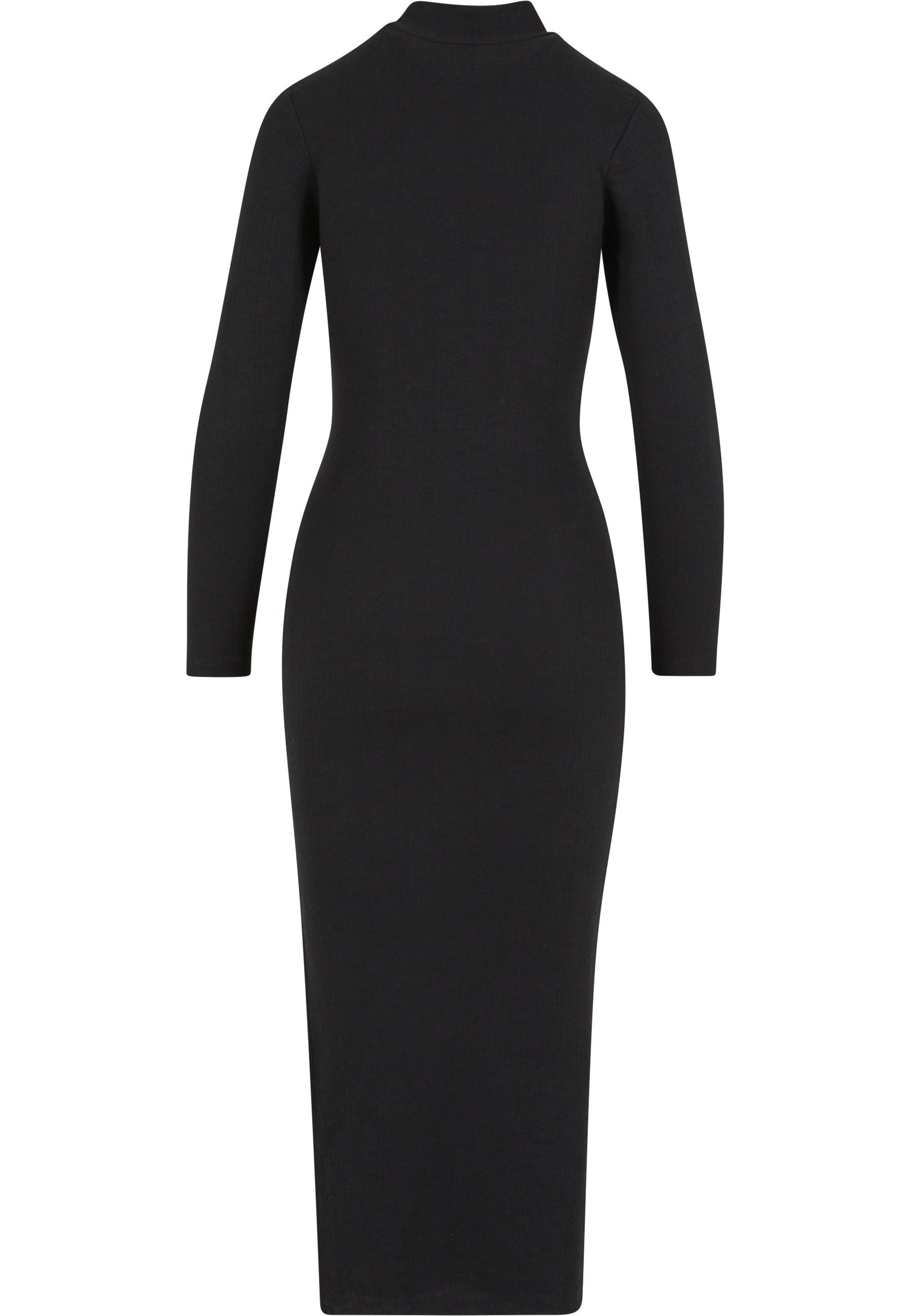 URBAN CLASSICS Shirtkleid "Urban Classics Ladies Rib Longlseeve Mockneck Dr günstig online kaufen