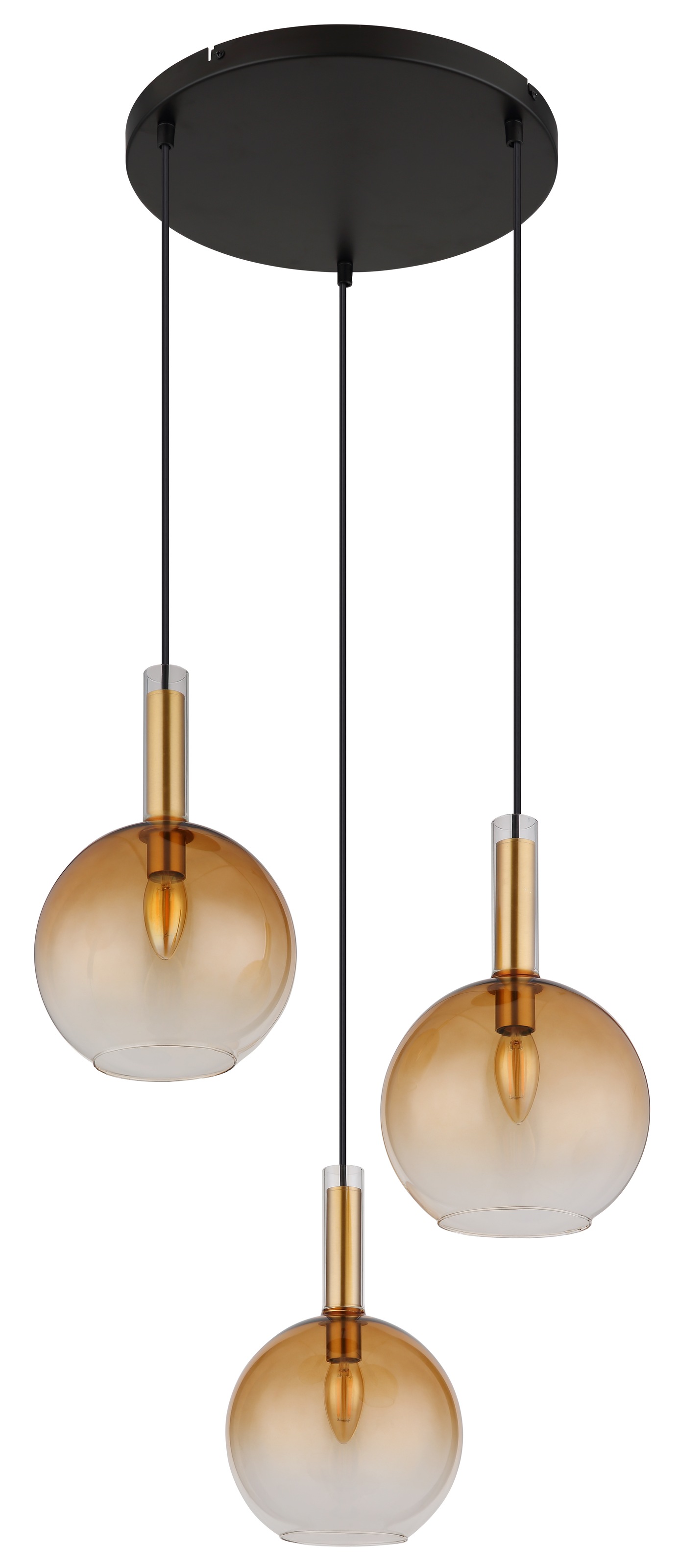 GLOBO LIGHTING Hängeleuchte »MARINELLA«, Leuchtmittel E14 | ohne Leuchtmittel, Hängelampe/Pendelleuchte/Esszimmer/Wohnzimmer/Esstisch