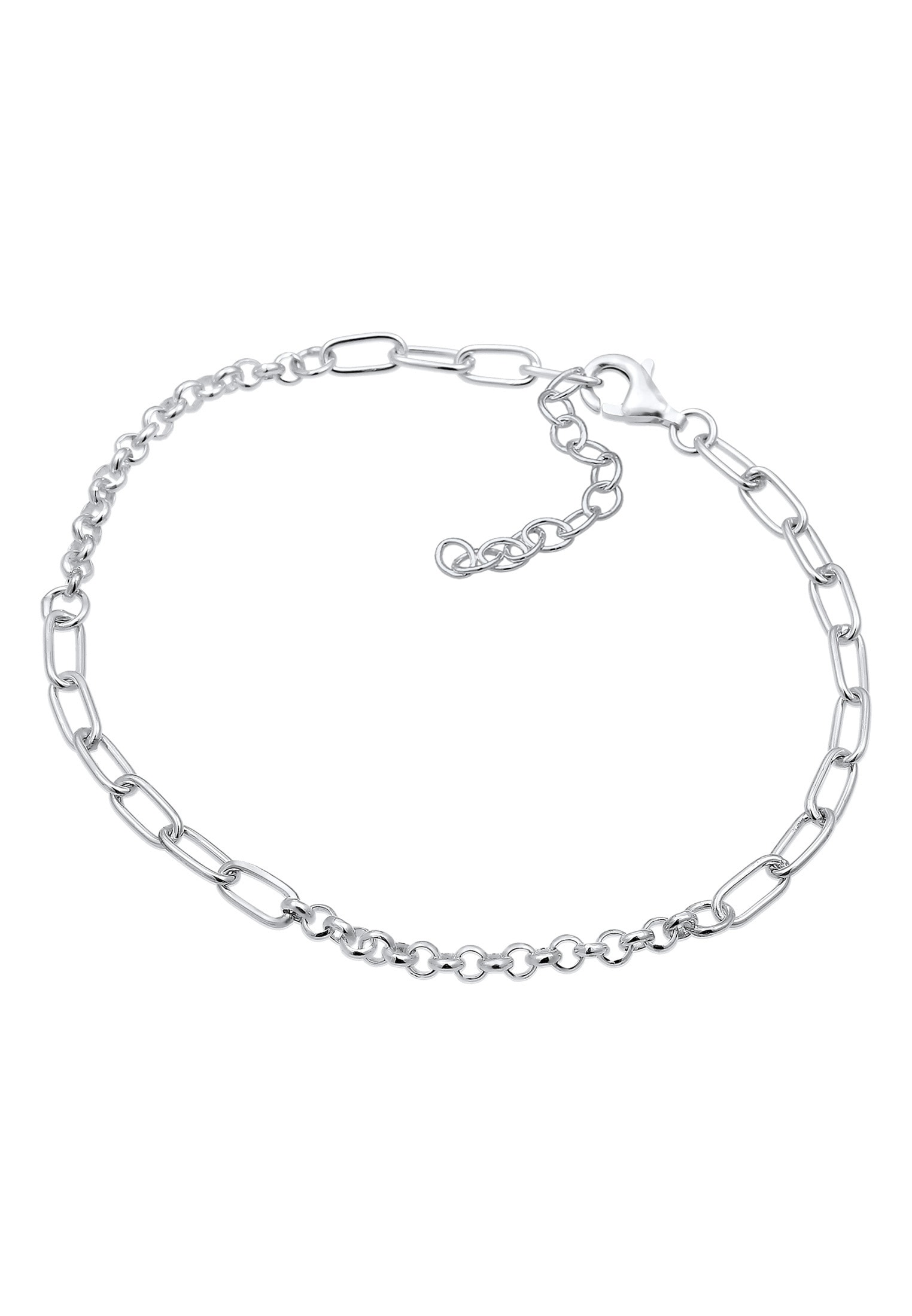 Nenalina Armband »Charmträger Bettelarmband Basic 925 Silber«