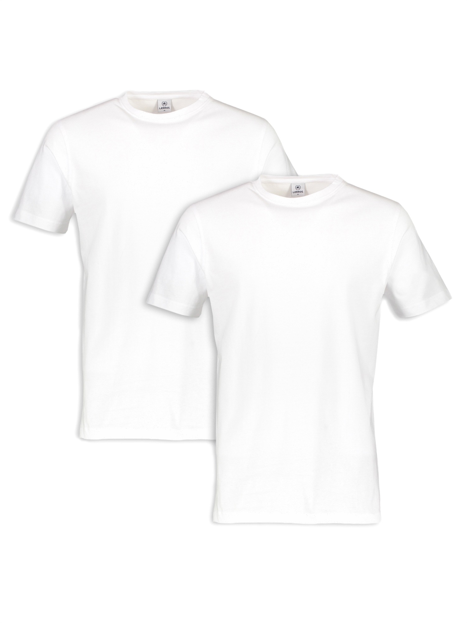 LERROS T-Shirt »Rundhals Doppelpack T-Shirt in Premium Baumwollqualität«