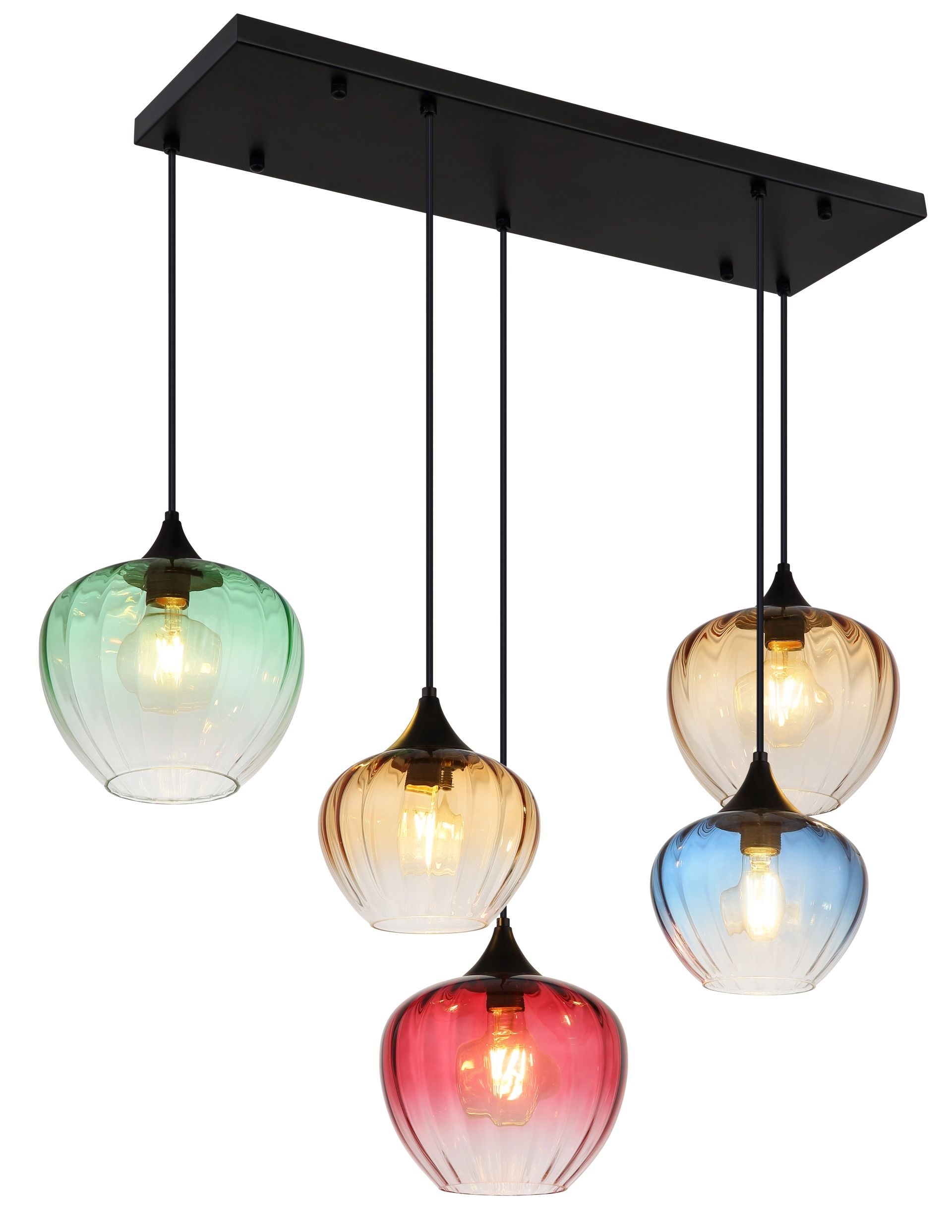 GLOBO LIGHTING Hängeleuchte »SANDER«, Leuchtmittel E27 | ohne Leuchtmittel, kürzbar