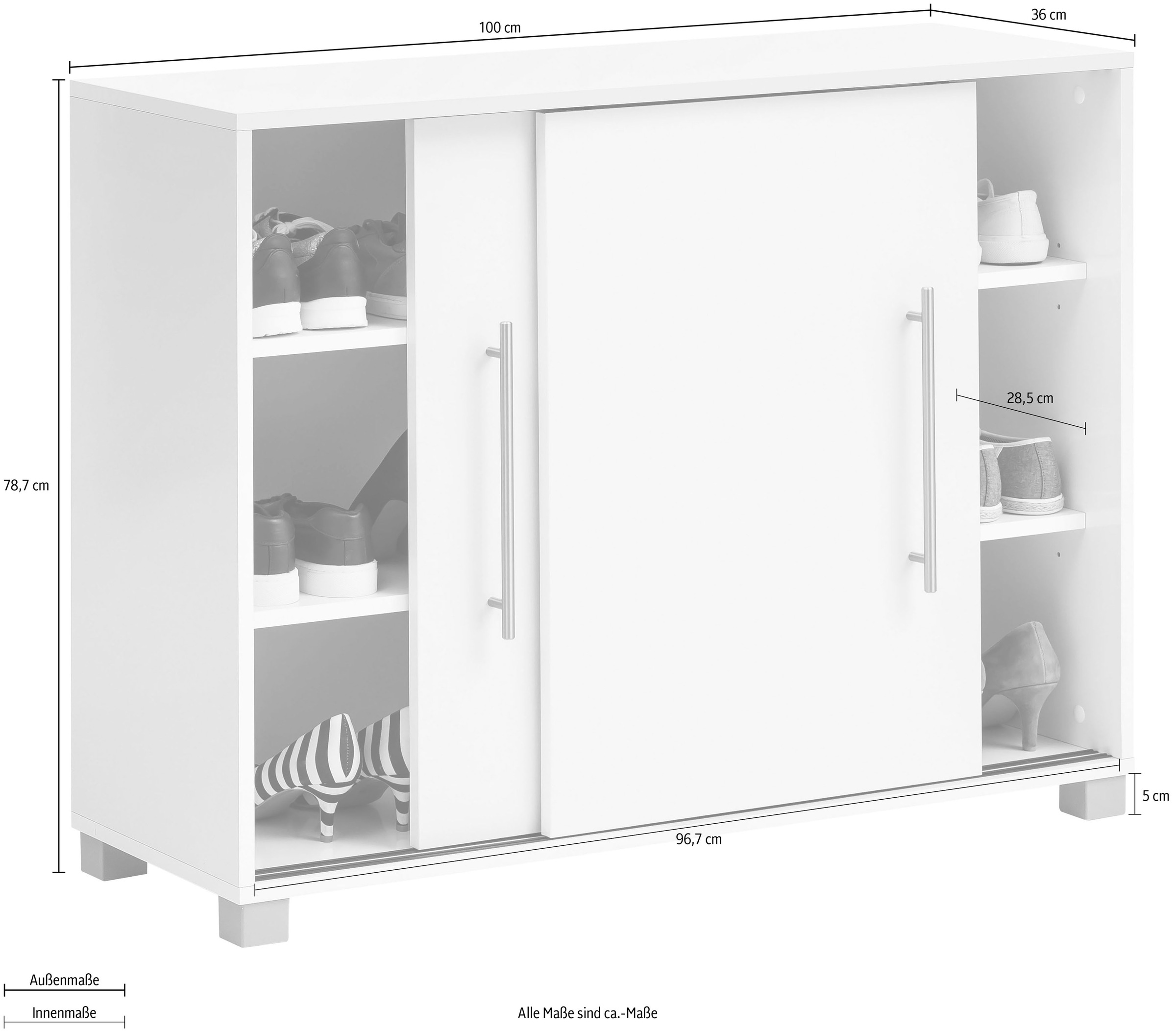 Schildmeyer Schuhschrank »Pisa« Sale | Im