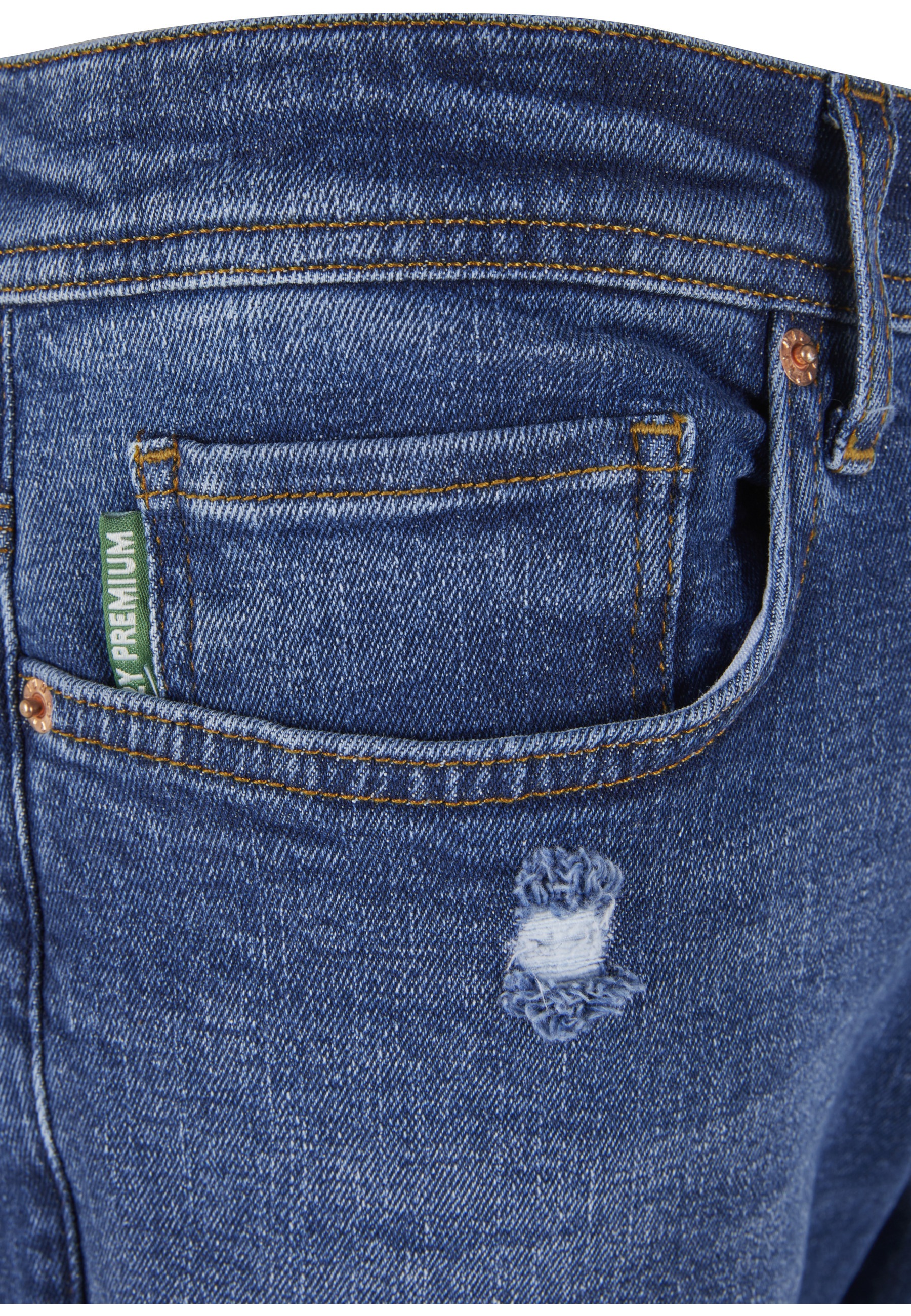 2Y Premium Bequeme Jeans »2Y Premium Herren 2Y Tapered Fit Jeans«