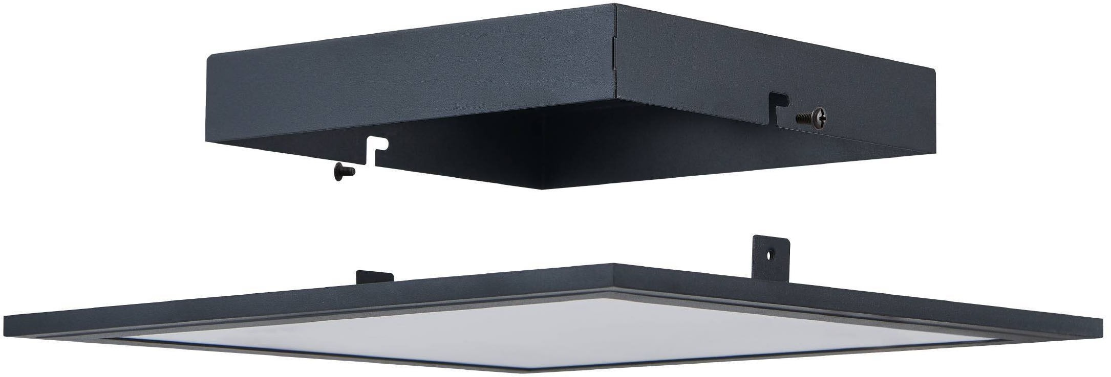 EGLO LED-Deckenleuchte »SALOBRENA-Z«,  in schwarz aus Alu / inkl. LED fest integriert - 15,3 Watt