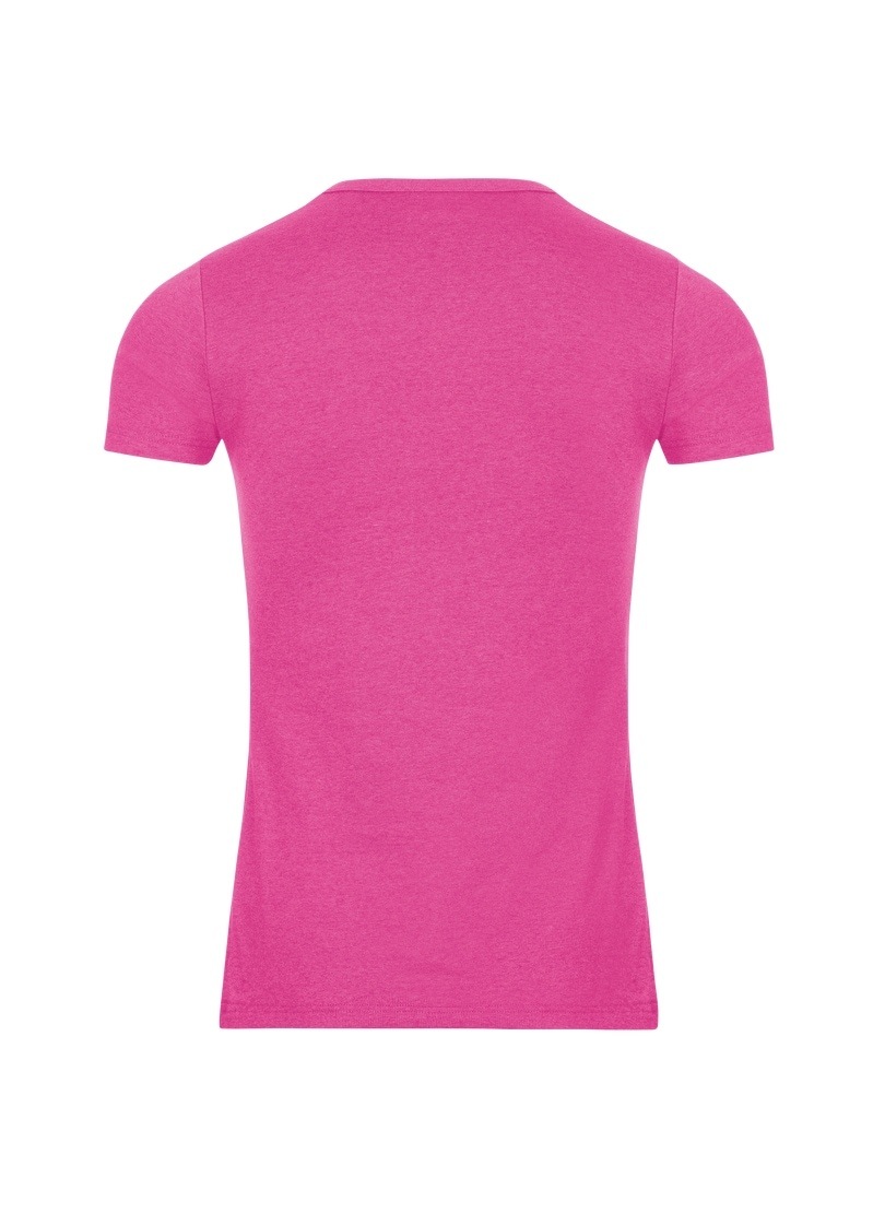 Trigema T-Shirt »TRIGEMA T-Shirt aus Baumwolle/Elastan«, (1 tlg.)
