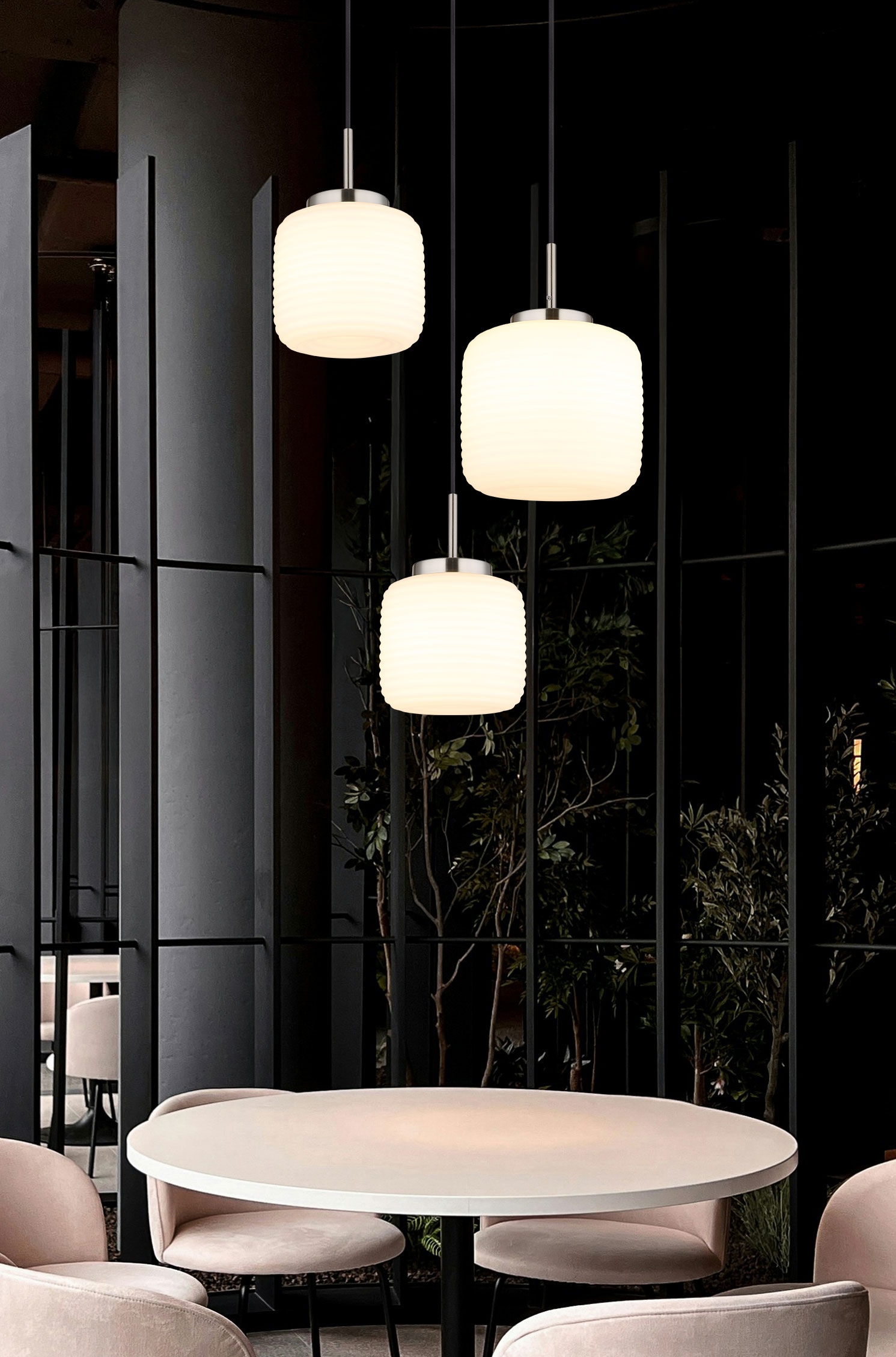 GLOBO LIGHTING Hängeleuchte »KLADORA« E27 1 Stk. Hängelampe Esszimmer-Leuchte Esstischleuchte Wohnzimmer