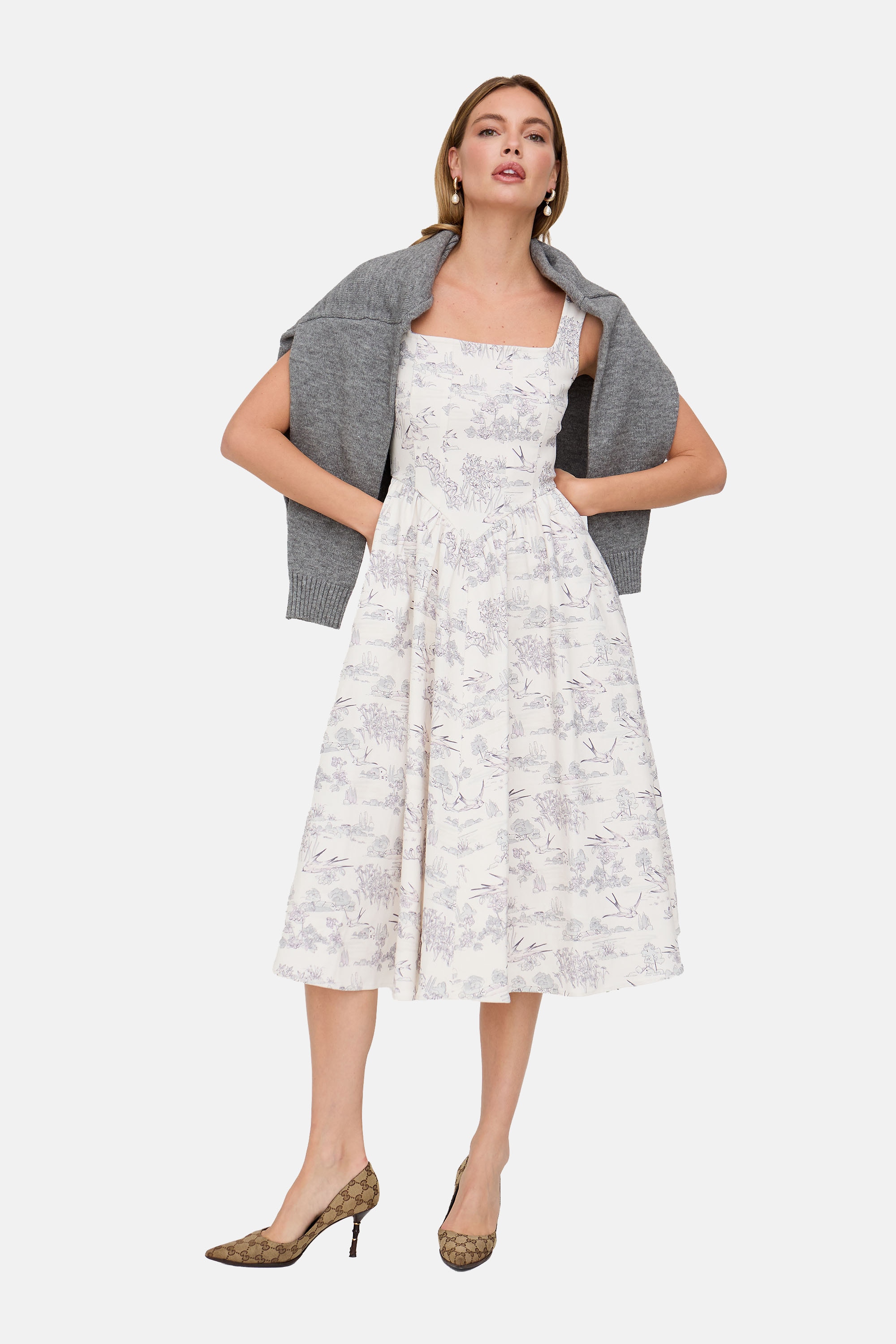 Lily and Lionel Midikleid »Hayley Corset Inspired Midi Dress Damen«