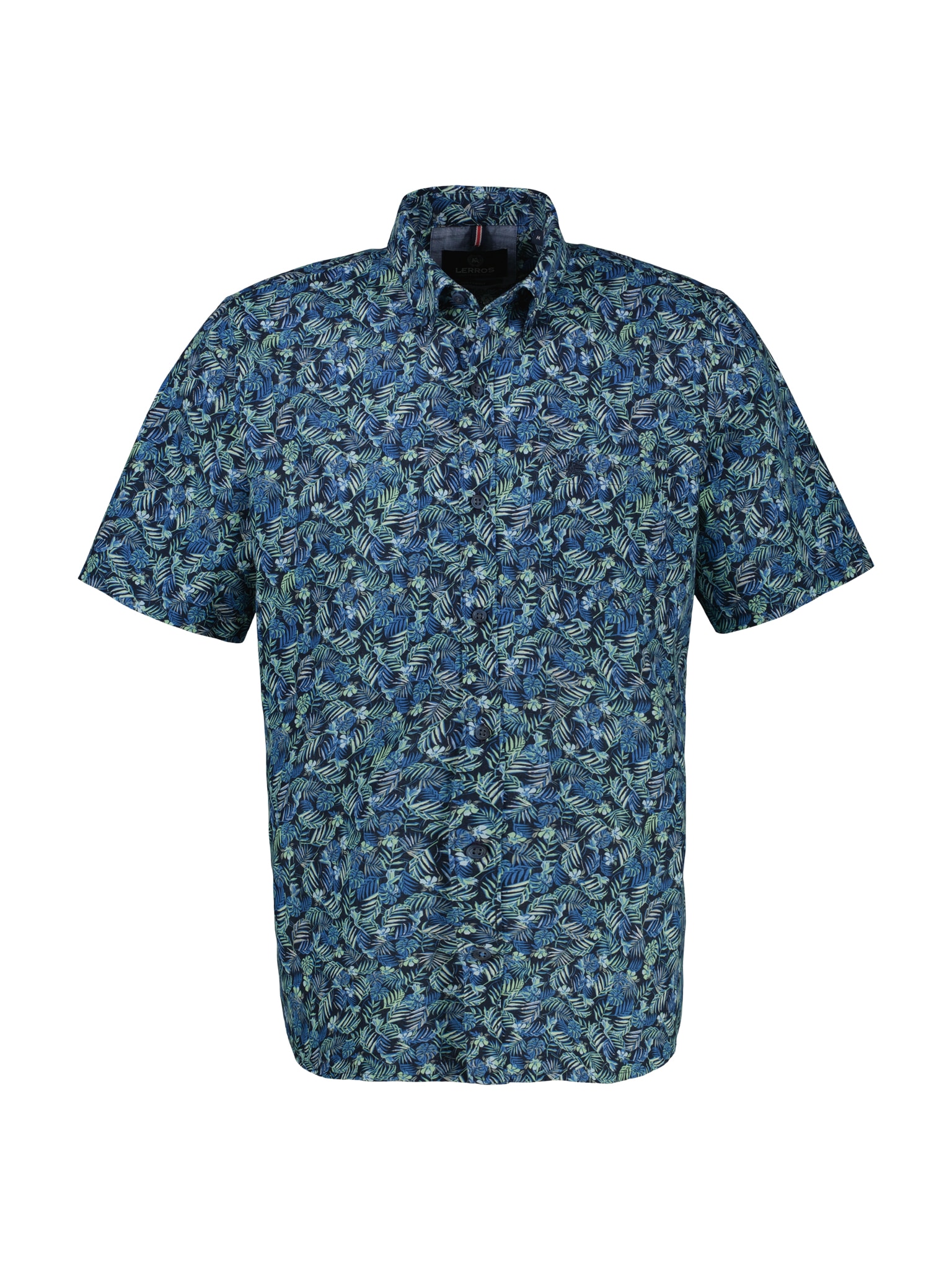 LERROS Kurzarmhemd, mit All-Over Print
