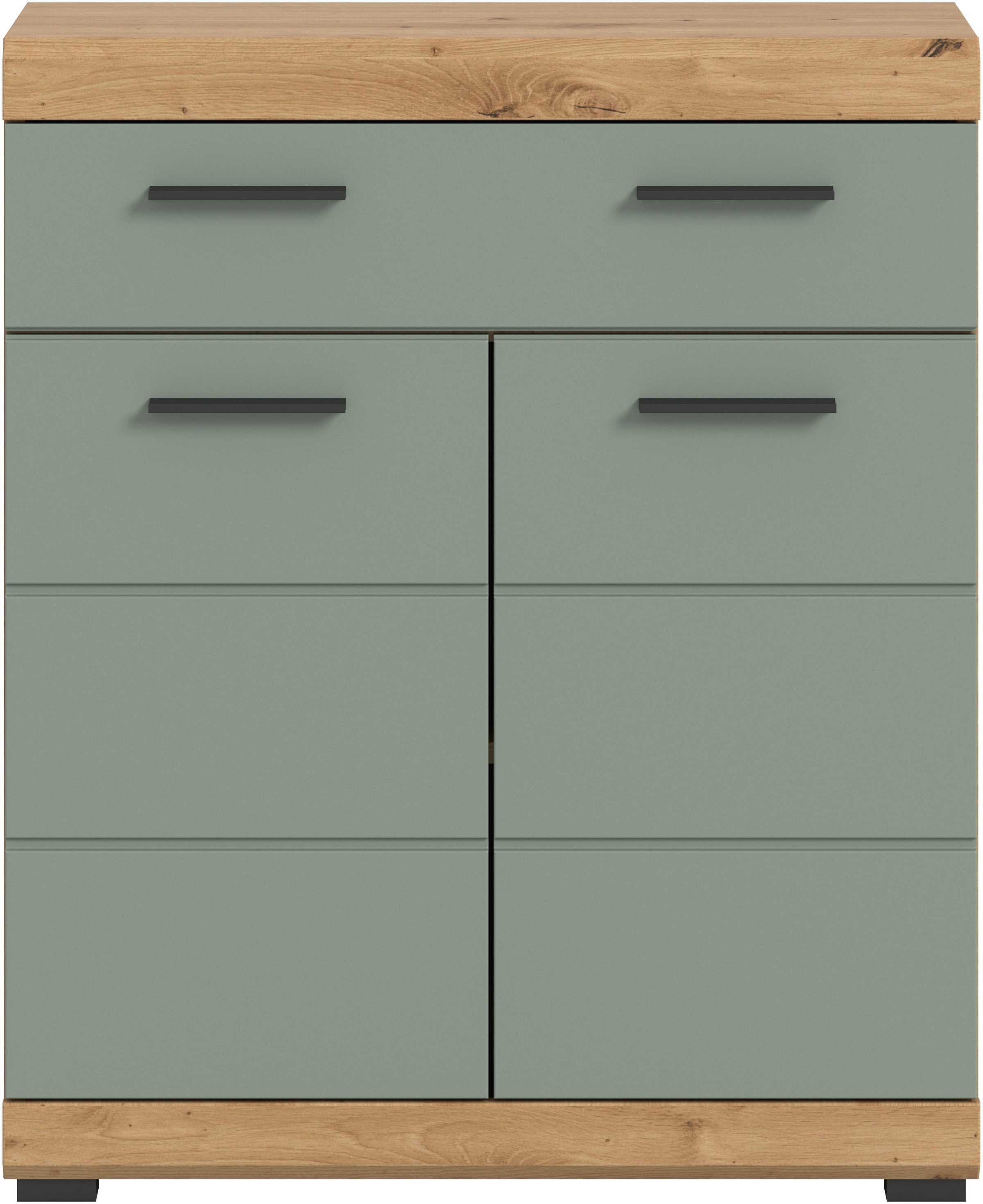 welltime Unterschrank "SIENA, Breite 74cm, 2 Tür, 1 Schubkasten, 2 Fächer, günstig online kaufen