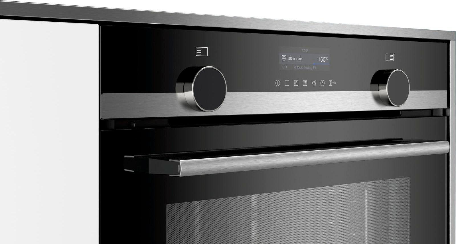 SIEMENS Einbaubackofen iQ500 »HB579GBS0«, mit Teleskopauszug nachrüstbar, Pyrolyse-Selbstreinigung