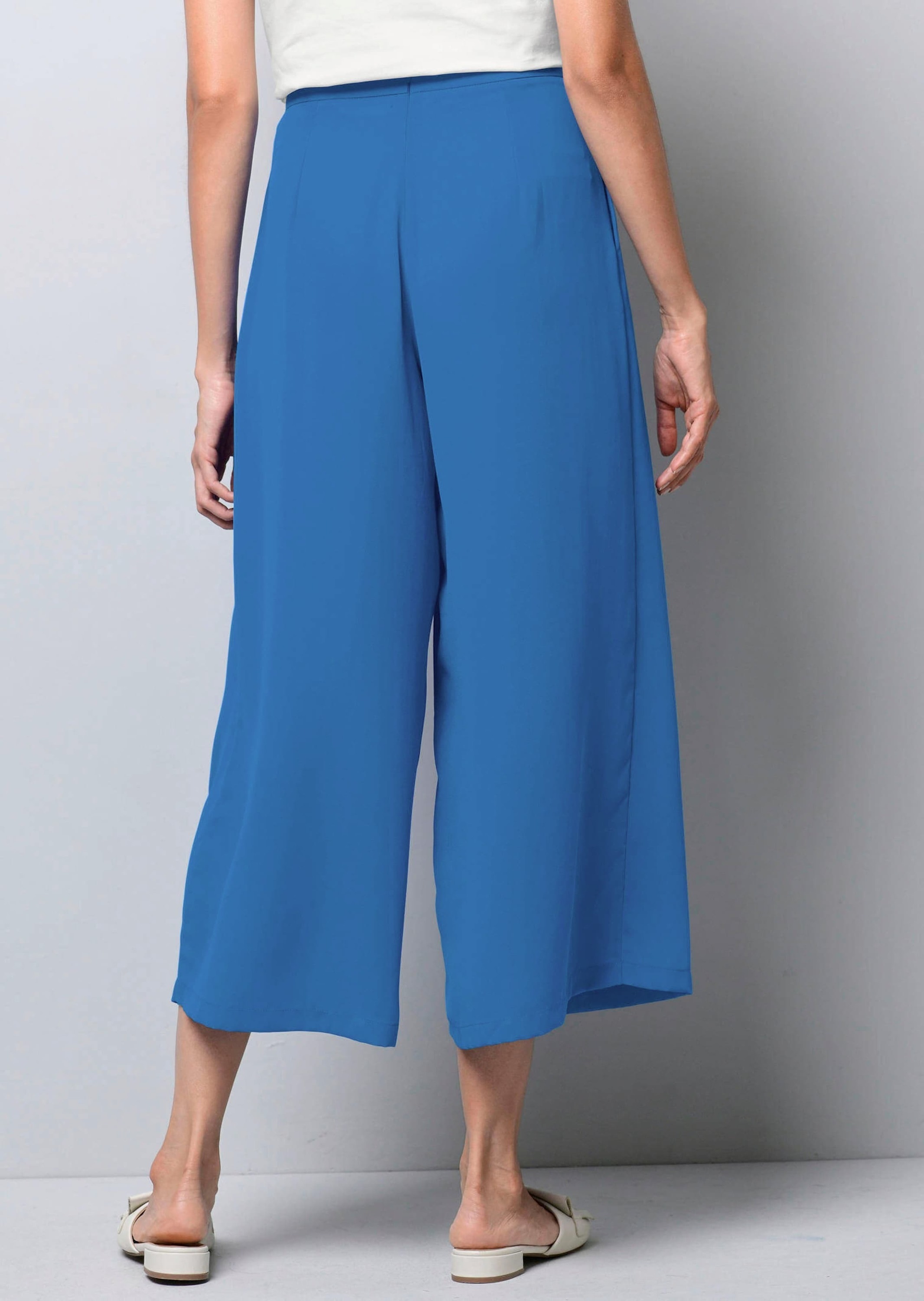 Alba Moda Culotte »Hose Hose mit Pliseefalten«