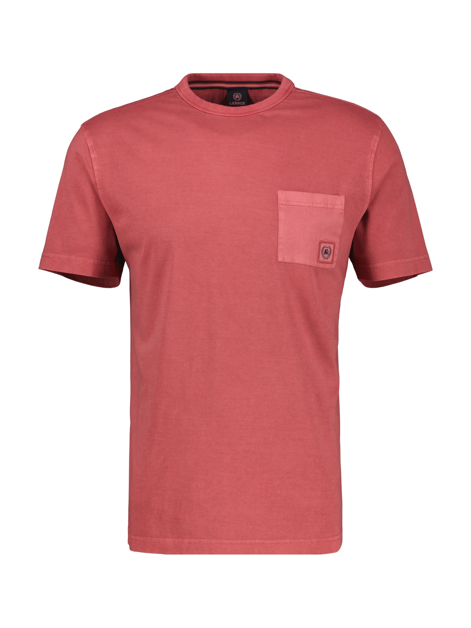 LERROS T-Shirt, mit Logo Stickerei