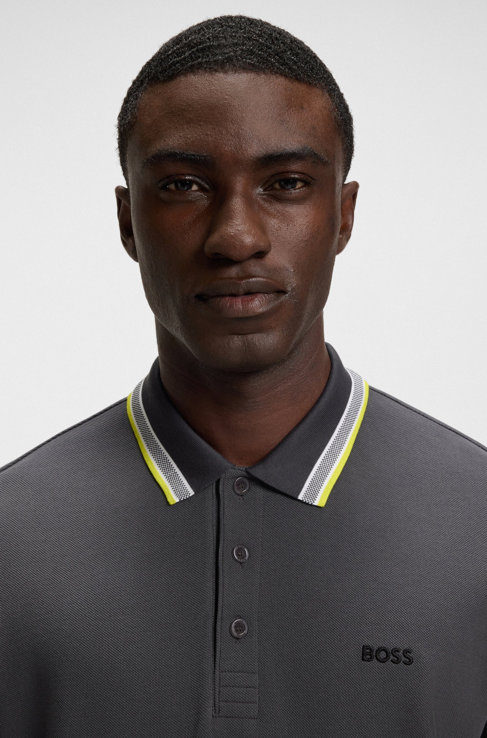 BOSS GREEN Poloshirt "Paddy", mit kontrastfarbenen Streifen am Kragen günstig online kaufen