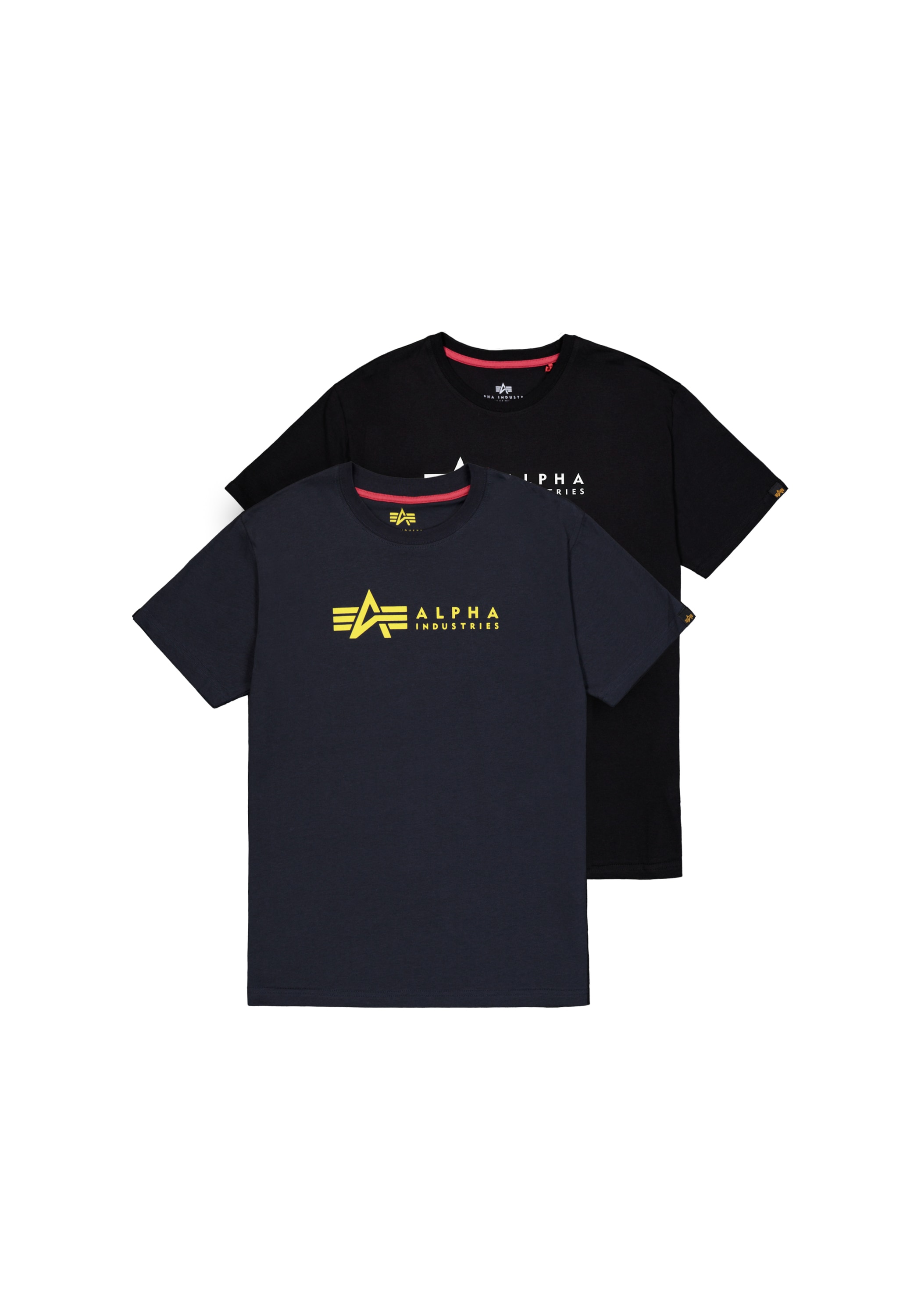 Alpha Industries T-Shirt "Alpha Label T-Shirt 2 Pack" günstig online kaufen