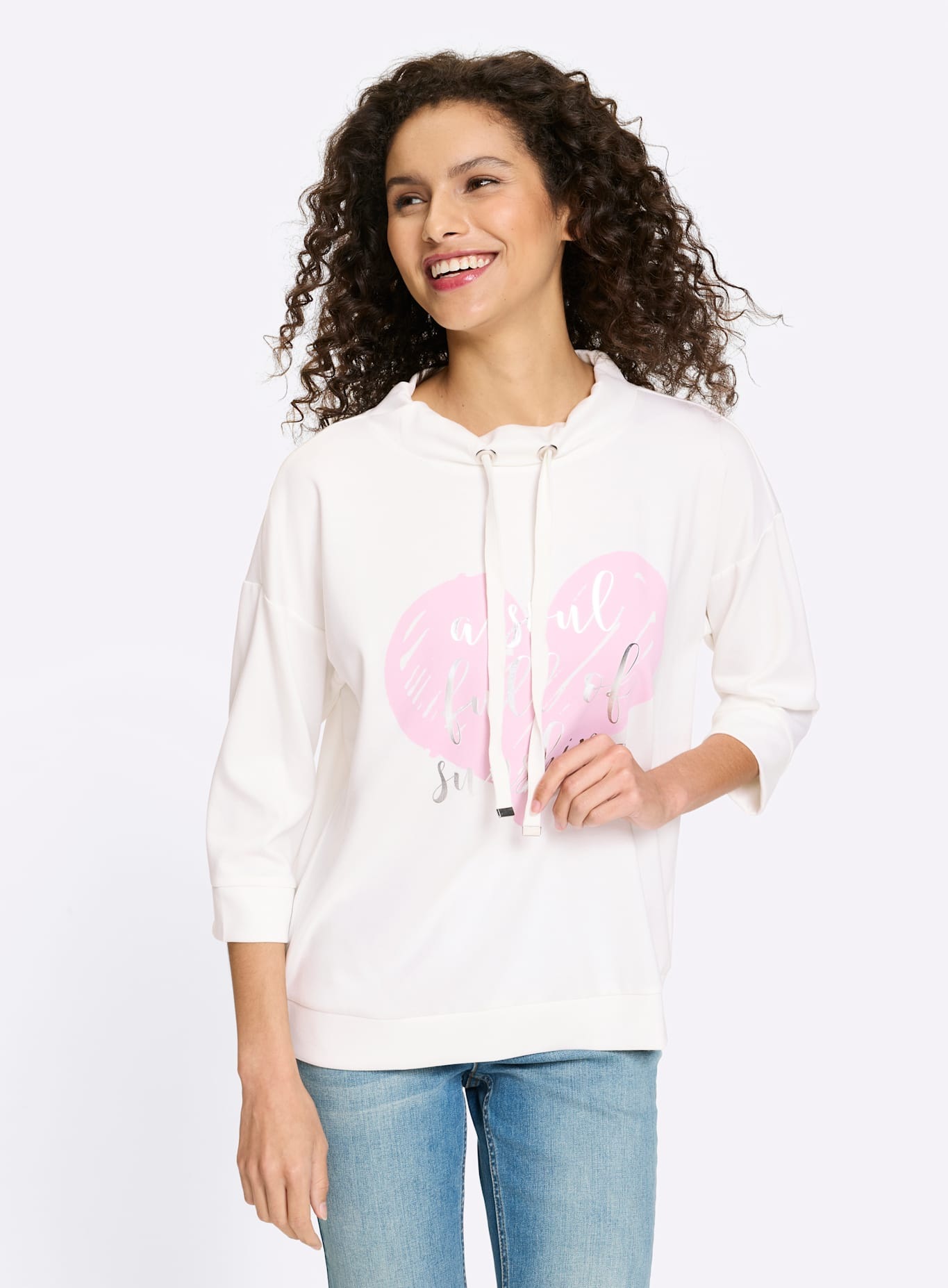 heine 3/4-Arm-Shirt "Shirt" 1 tlg. günstig online kaufen