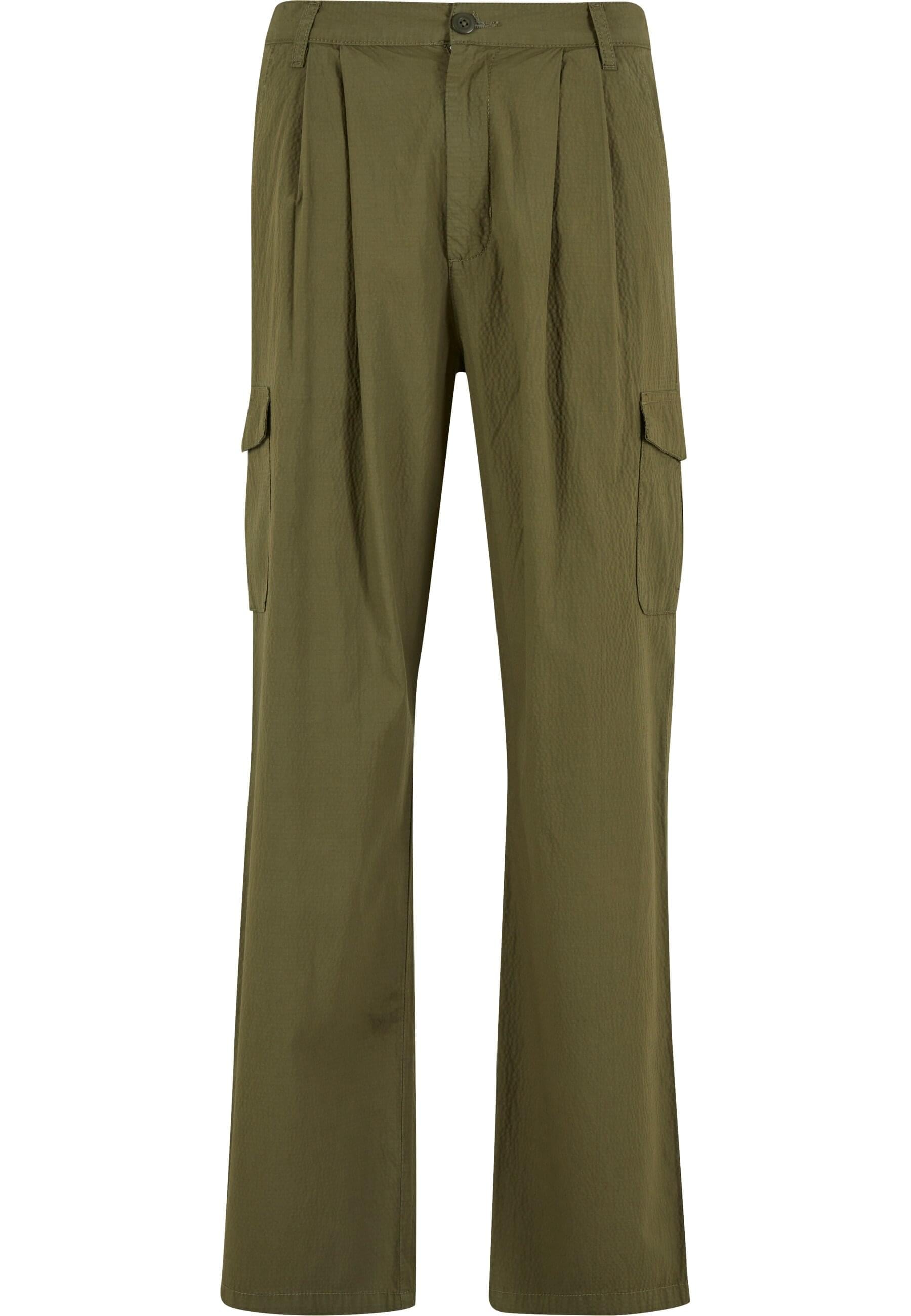 URBAN CLASSICS Cargohose "Urban Classics Wide Pleated Cargo Pants", (1 tlg. günstig online kaufen