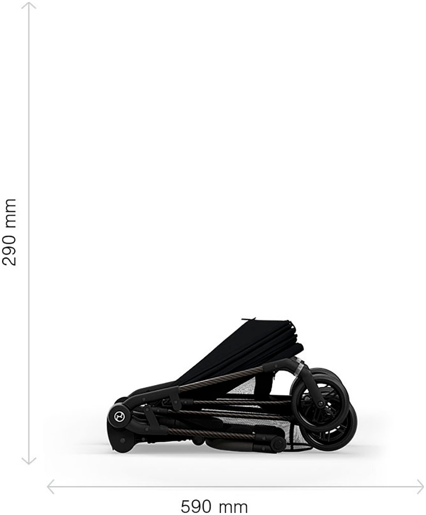 Cybex Kinder-Buggy »Cybex Gold, Melio Carbon«, 15 kg