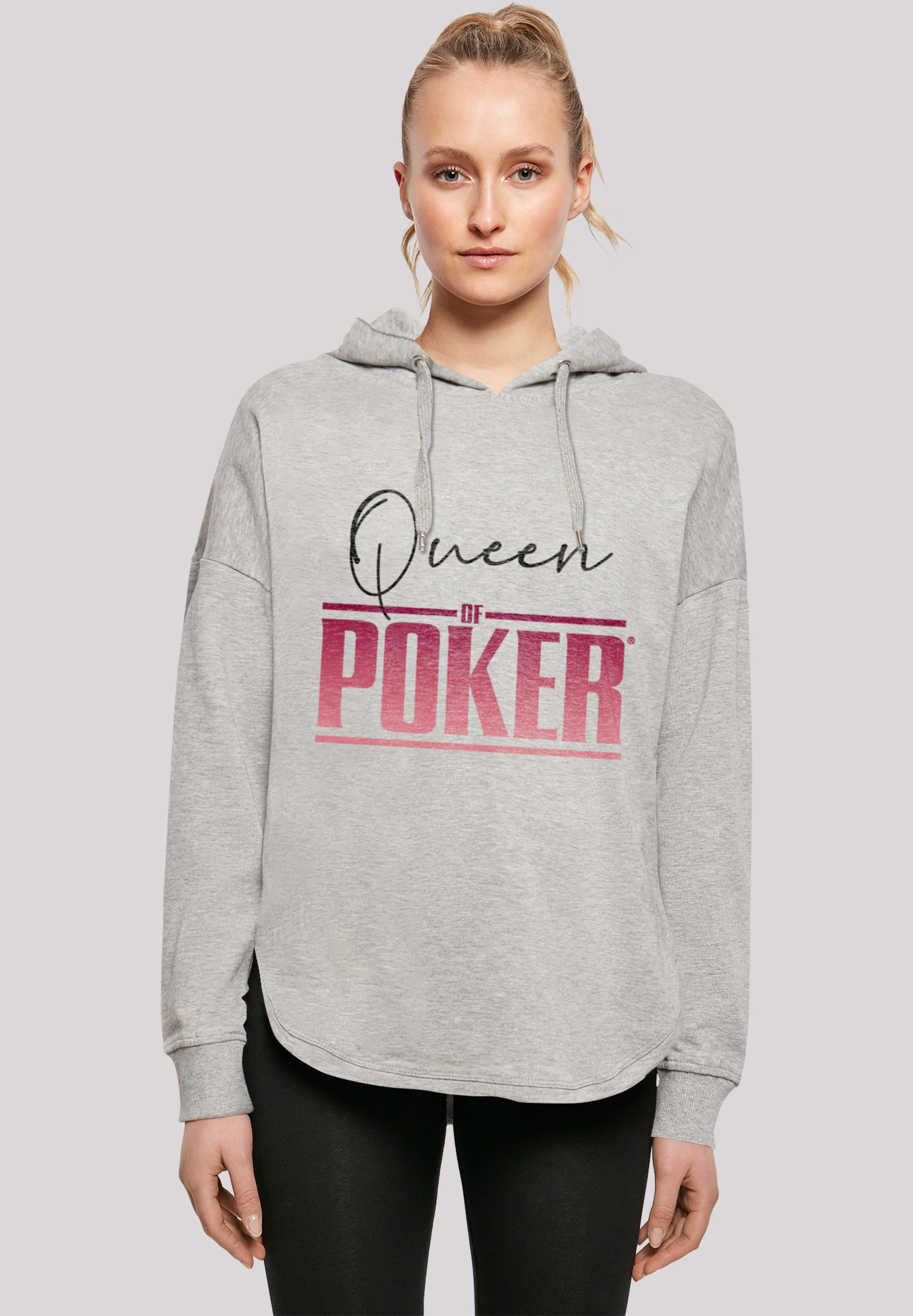 F4NT4STIC Kapuzenpullover "Queen of Poker", Print