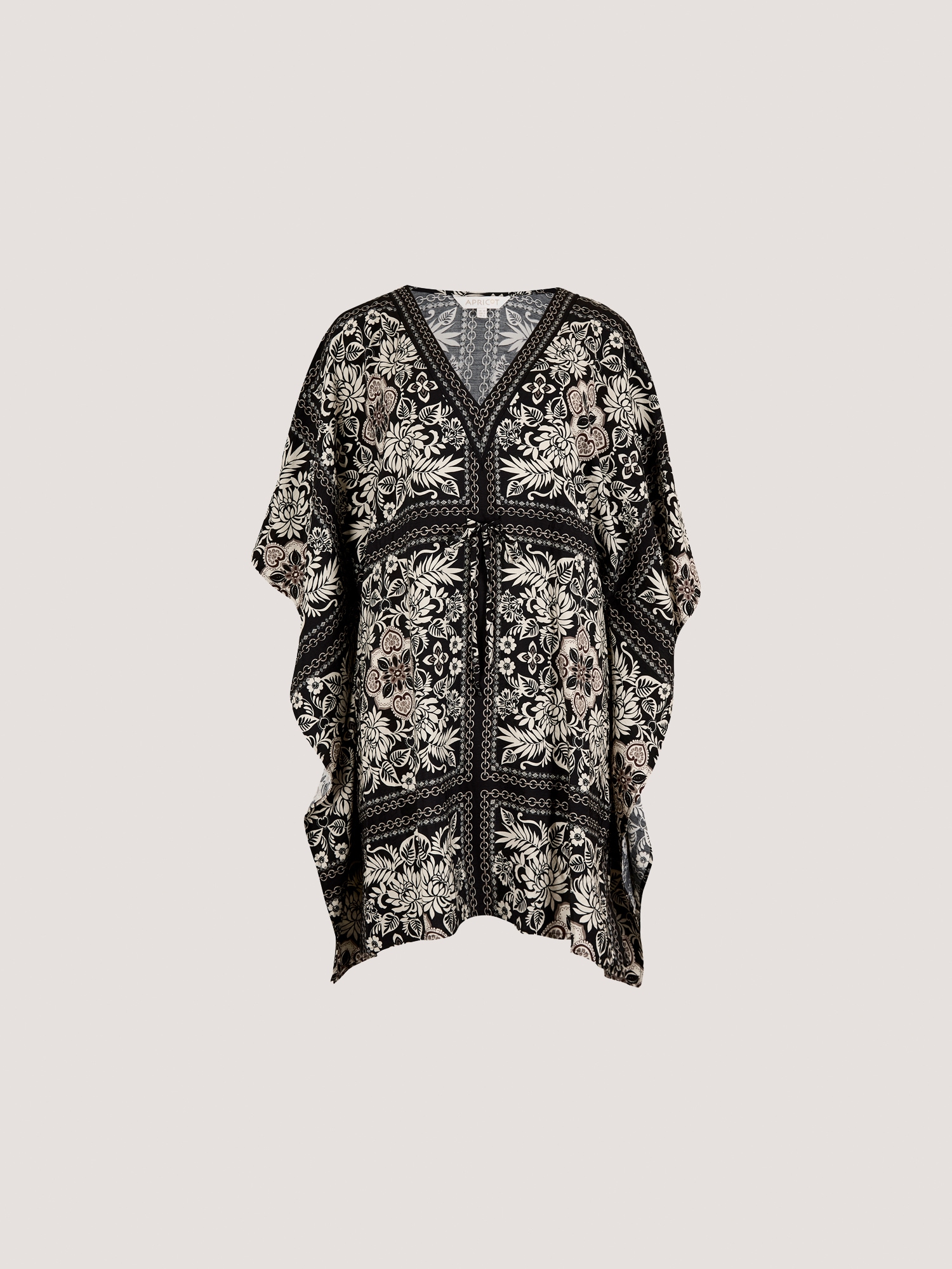 Apricot Tunikakleid »Kimono Scarf Print Dress« mit Bindeband