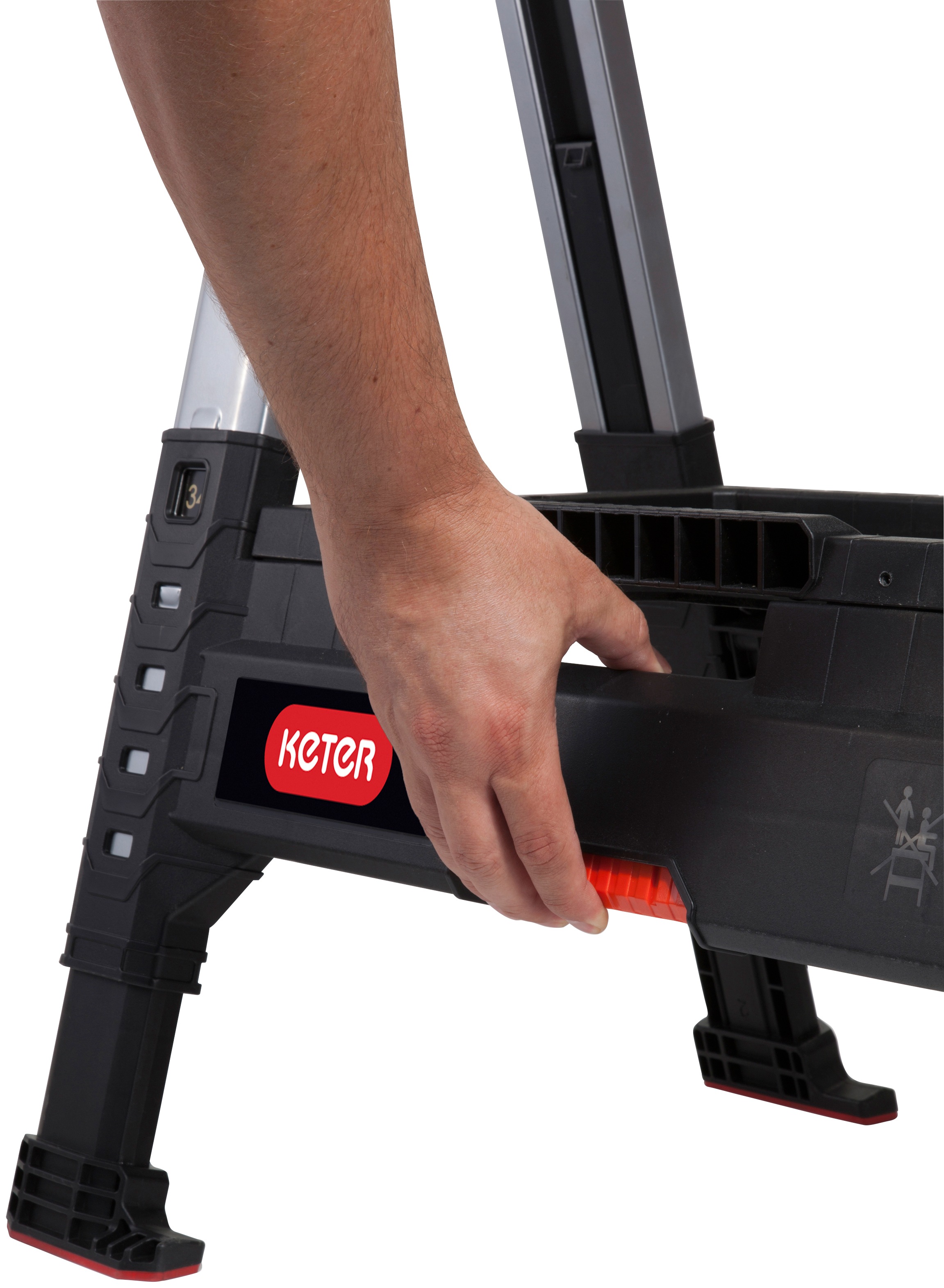 Keter Sägebock »ROC Lumber Jack«, höhenverstellbar, 1.360 kg Traglast