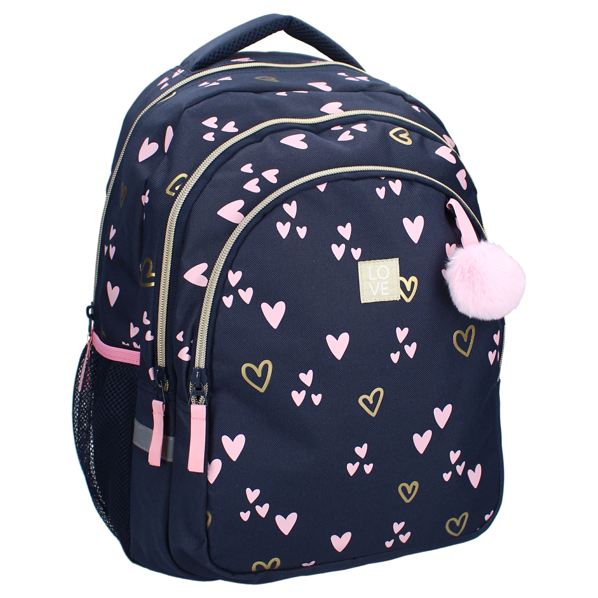 Vadobag Cityrucksack, mit niedlichen Herzen-Print