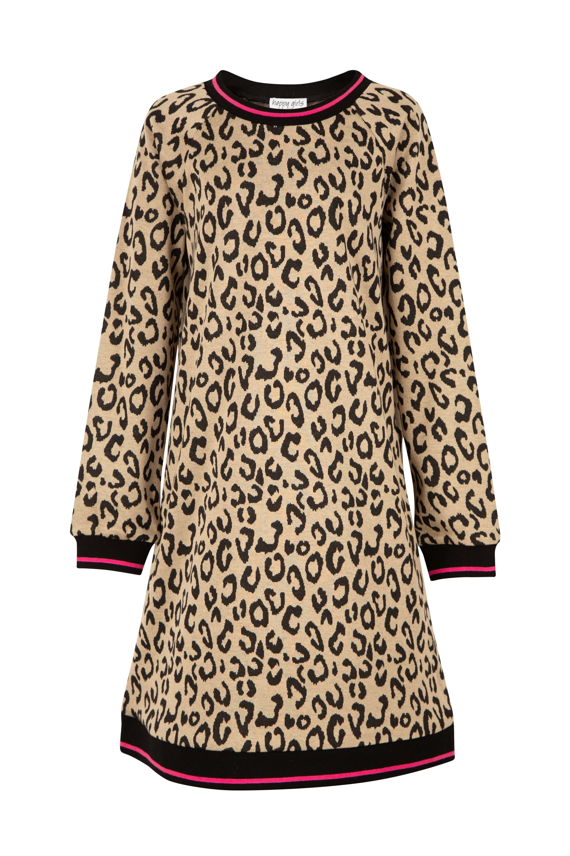 HAPPY GIRLS Mädchen Sommerkleid "dress"beige, Gr. 140, Stoff, 100% Polyester, Kleider