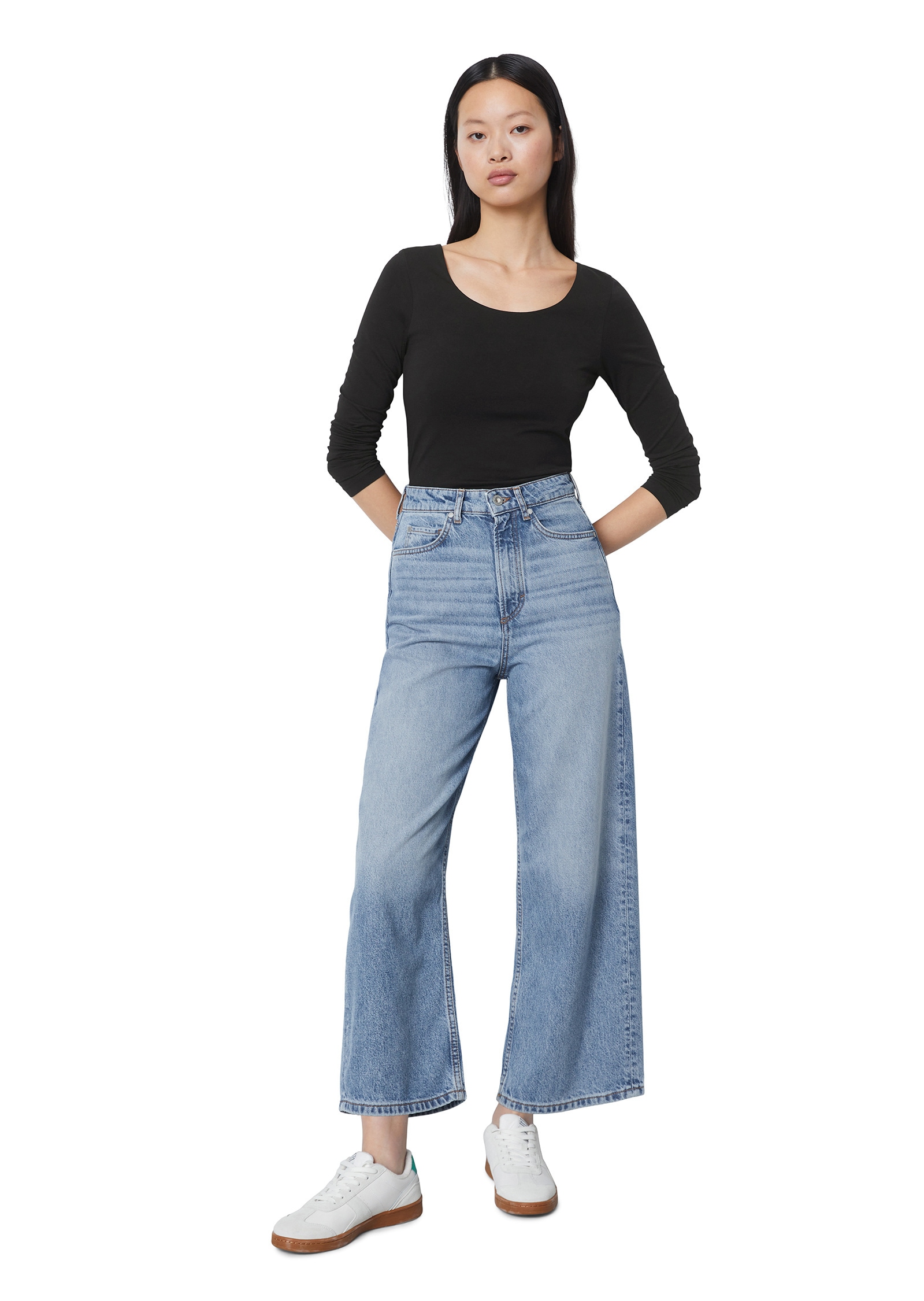 Marc O'Polo Weite Jeans »im Culotte-Stil«