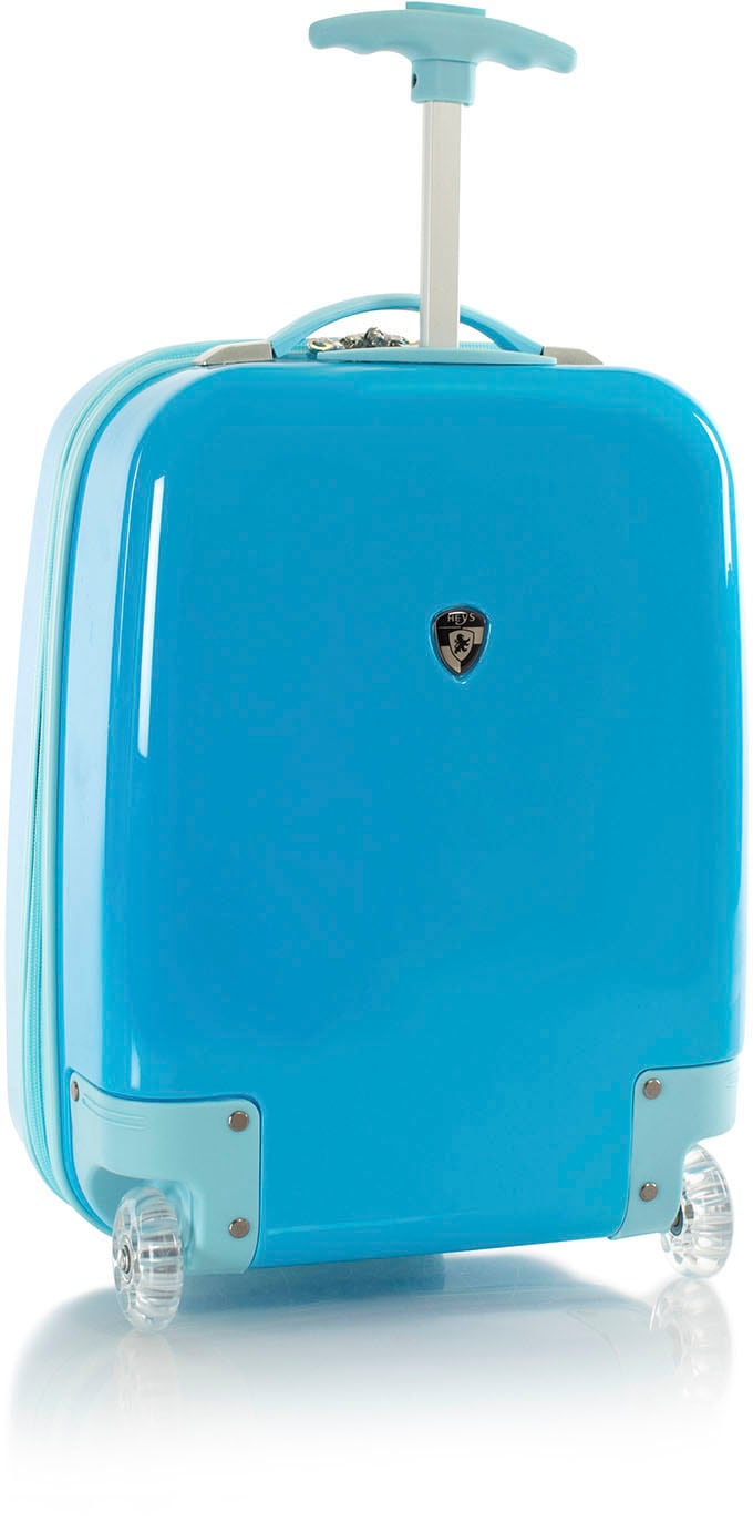 Heys Kinderkoffer »Paw Patrol hellblau, 46 cm«, 2 Rollen, Kindertrolley Handgepäck-Koffer mit Quick-Release-Trolley-Griffsystem