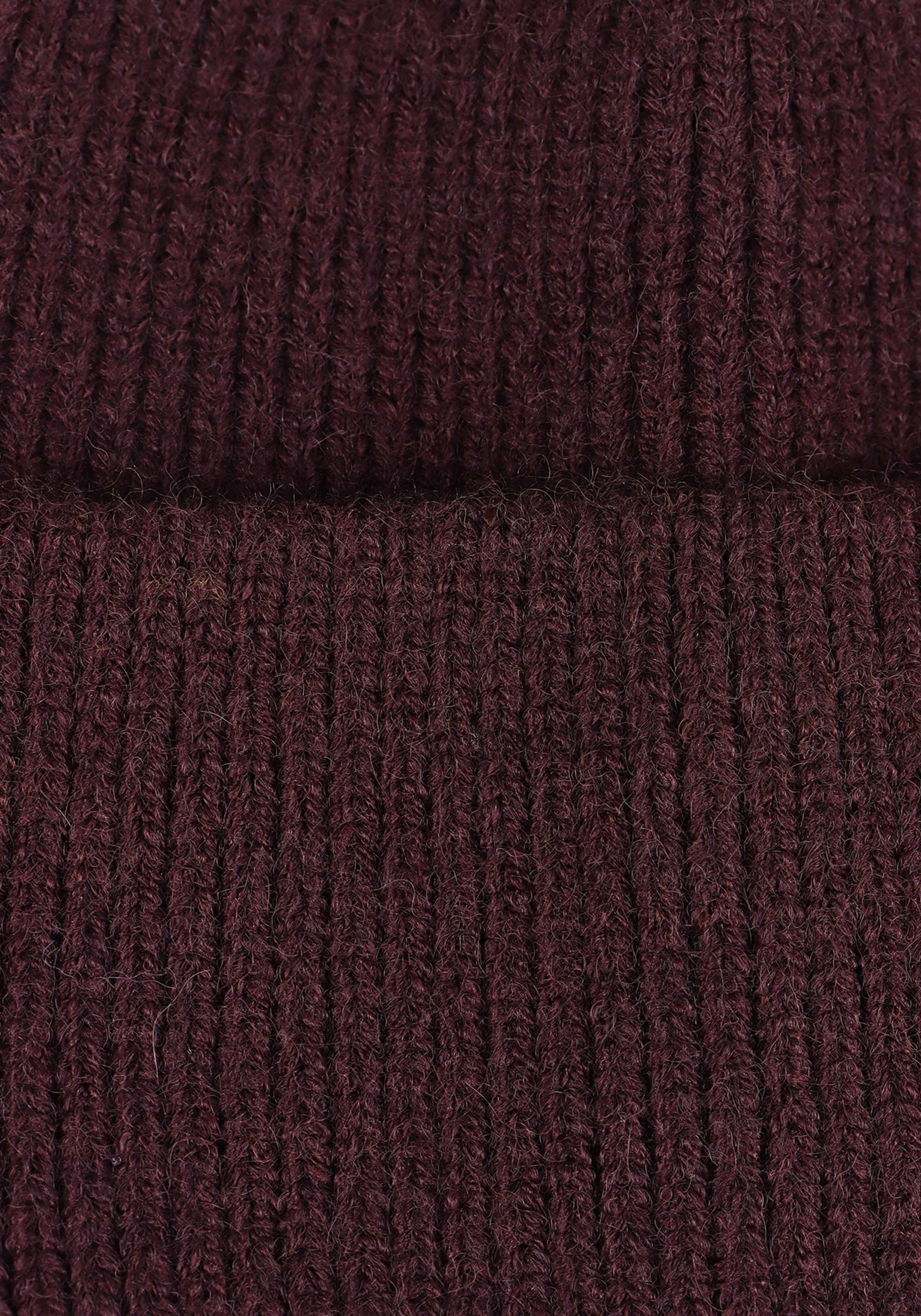 Capelli New York Beanie, mit ikonischem Logo-Patch