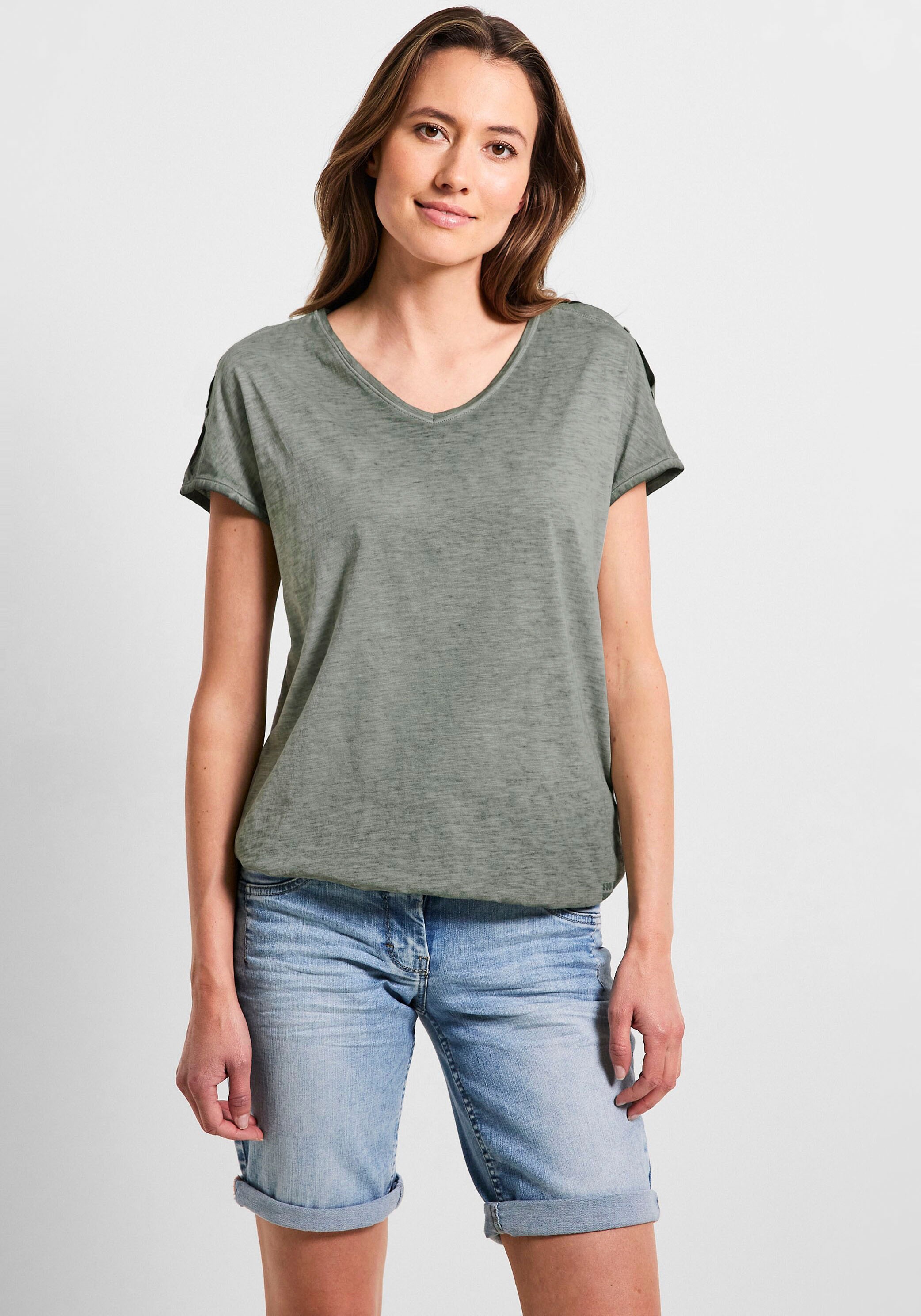 Cecil T-Shirt, mit Cut-Outs an den Schultern kaufen