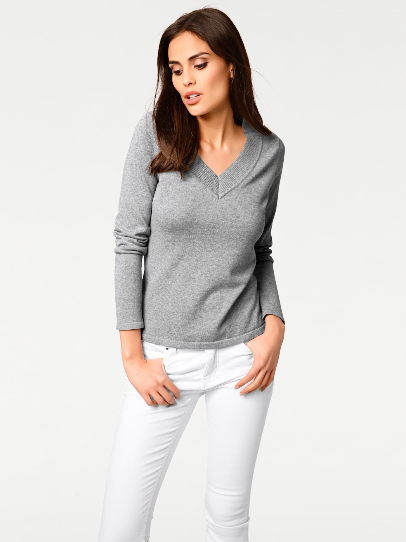 heine Rundhalspullover "Rundhals-Pullover" günstig online kaufen