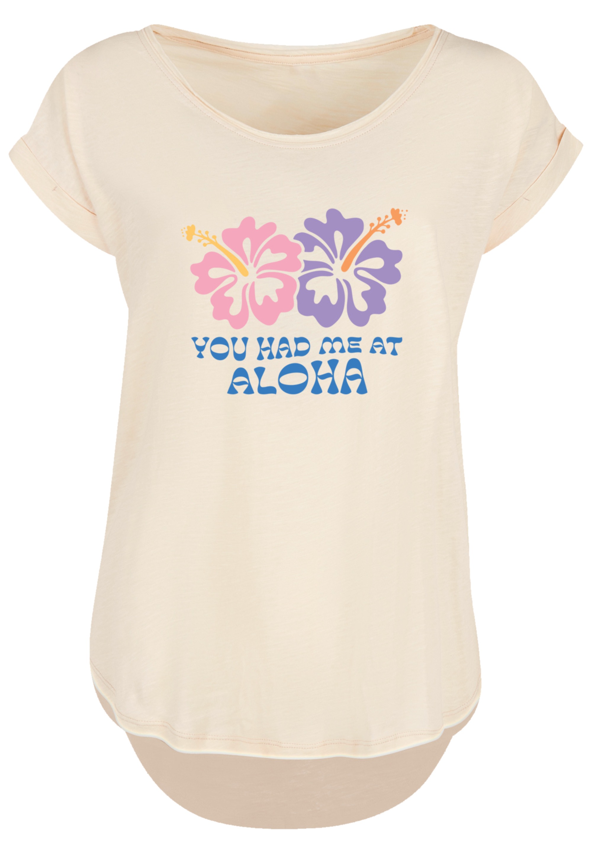 F4NT4STIC T-Shirt "You had me at Aloha", Premium Qualität günstig online kaufen