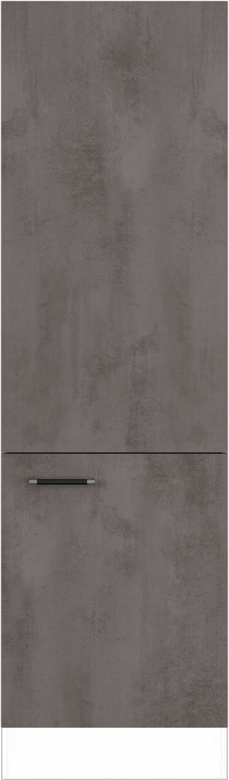 IMPULS KÜCHEN Seitenschrank »"Prag", Breite/Höhe: 60/190,7 cm, mit Kleiderstange«, vormontiert, mit Drehtür, mit Innenschubkästen