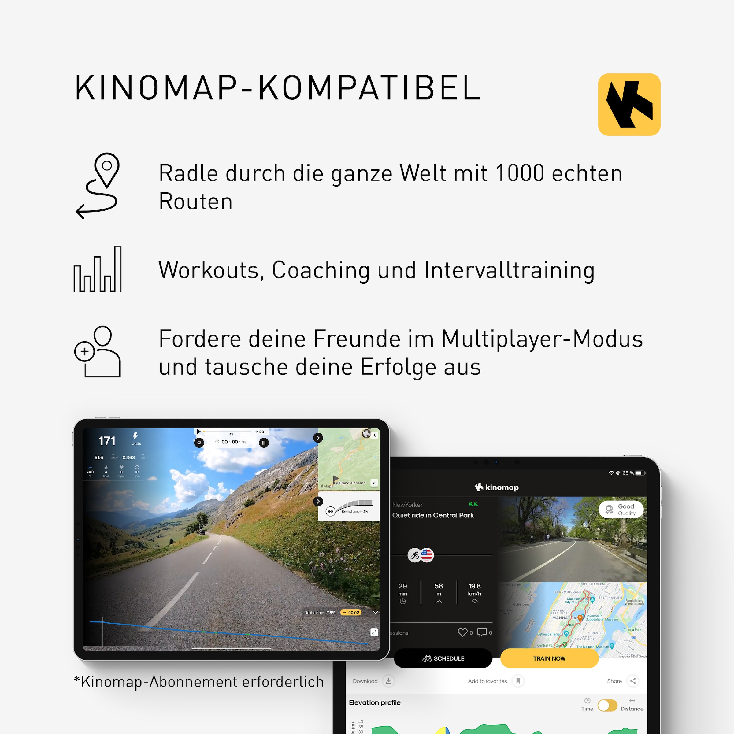 adidas Performance Ellipsentrainer-Ergometer »X-21FD«, (mit Höhen-Niveau-Regulierung)