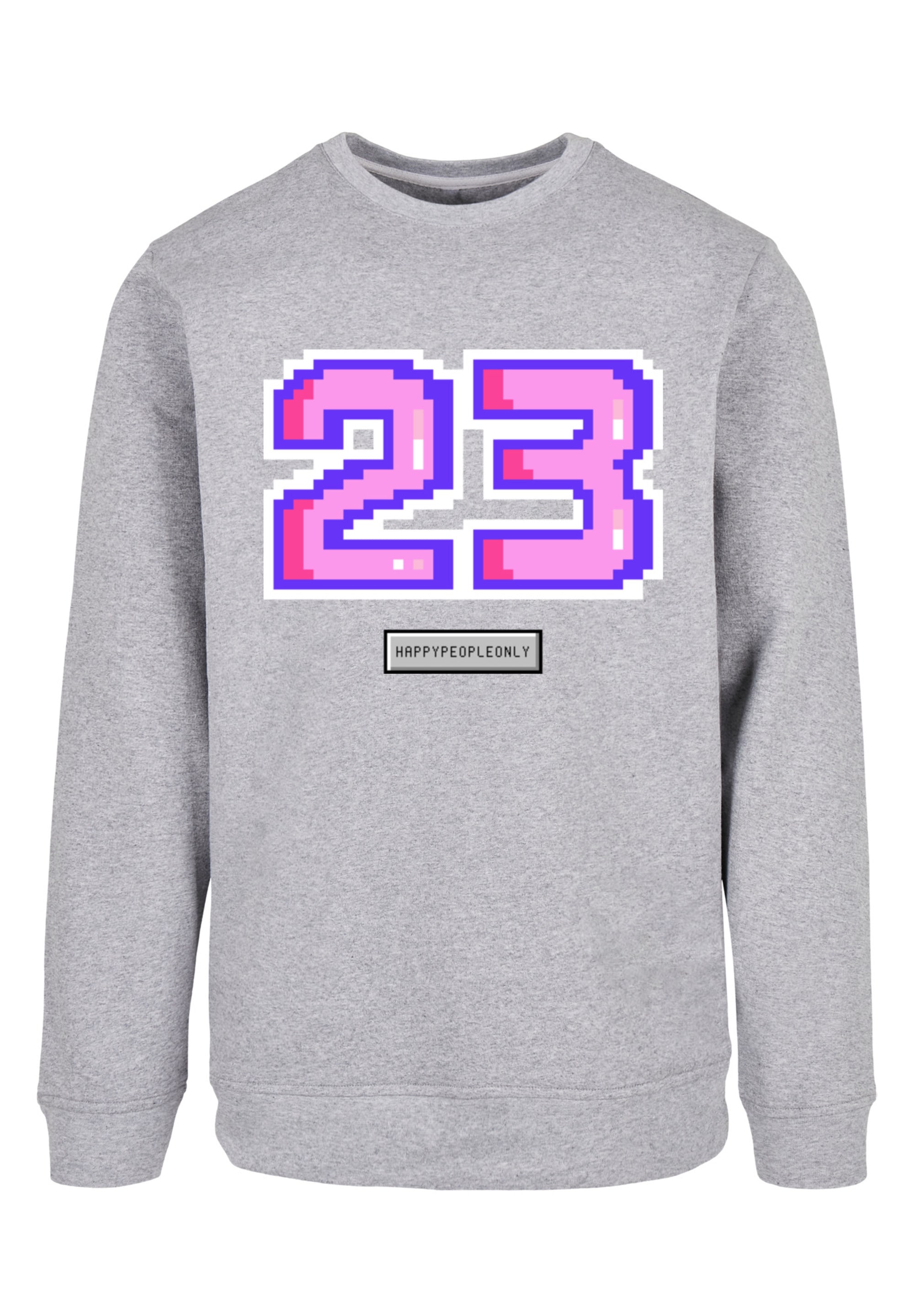 F4NT4STIC Kapuzenpullover "Pixel 23 pink", Print günstig online kaufen