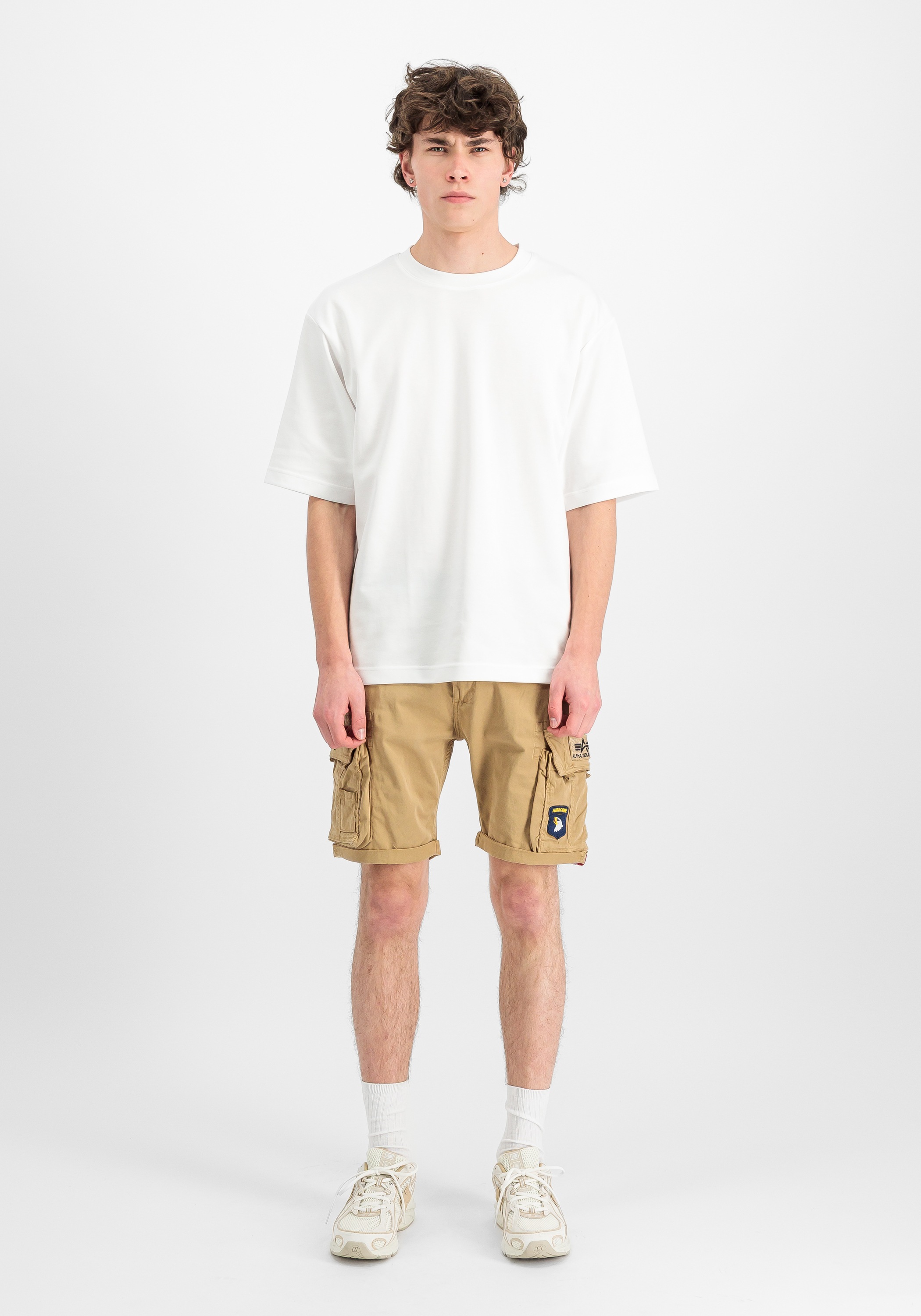 Thumbnail - Alpha Industries Shorts "Crew Short Patch"