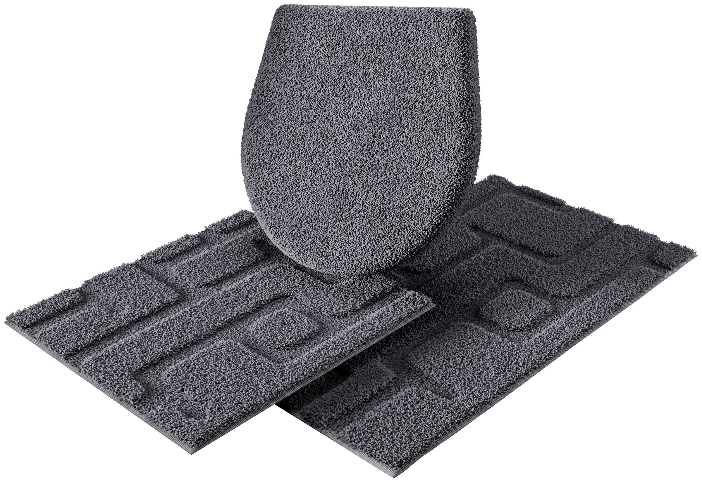 Grund Badematte "Riana, Badvorleger, Badezimmer Teppich, sehr weich" Höhe 2 günstig online kaufen