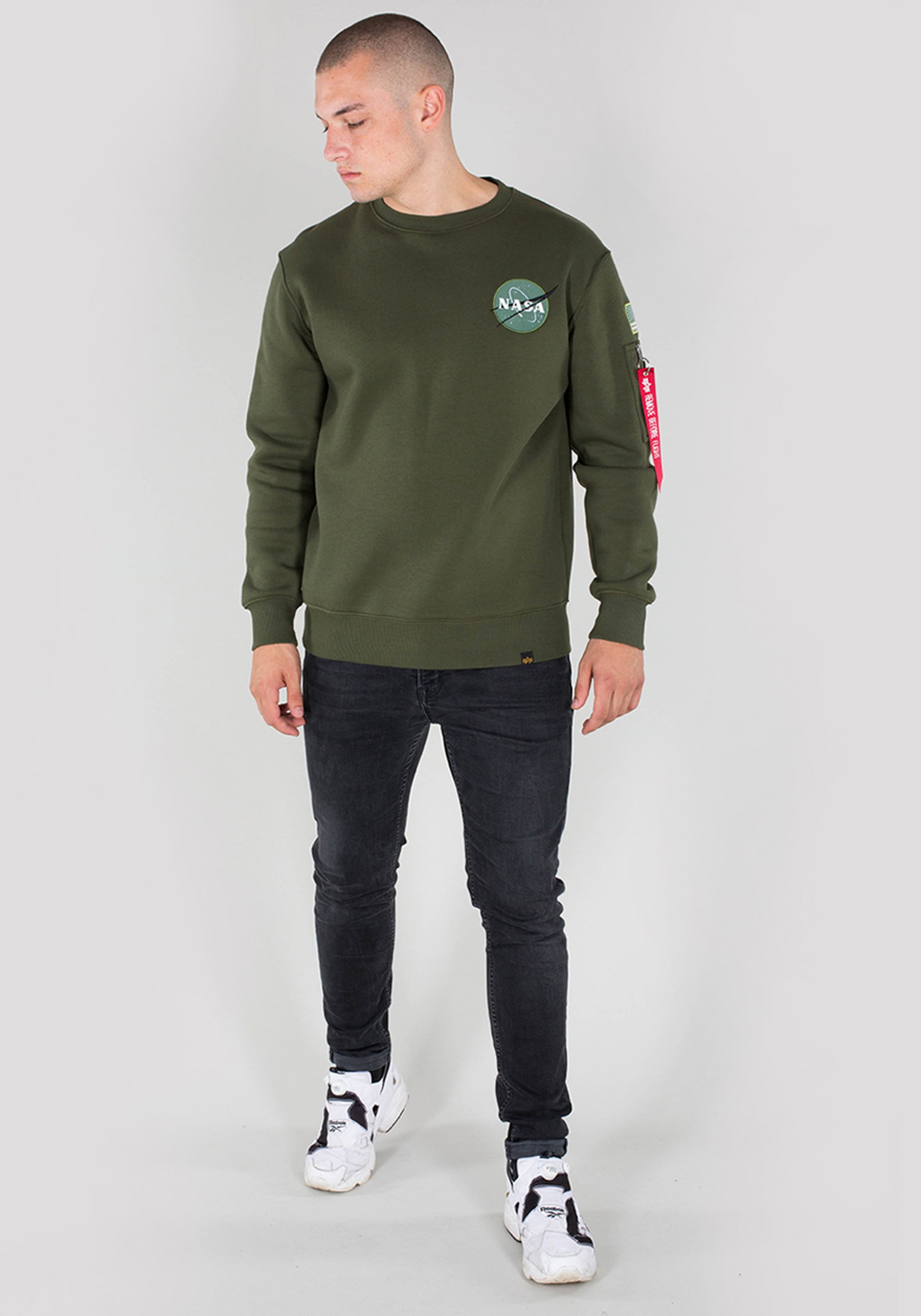 Alpha Industries Sweater »Alpha Industries Men - Sweatshirts Space Shuttle Sweatshirt«