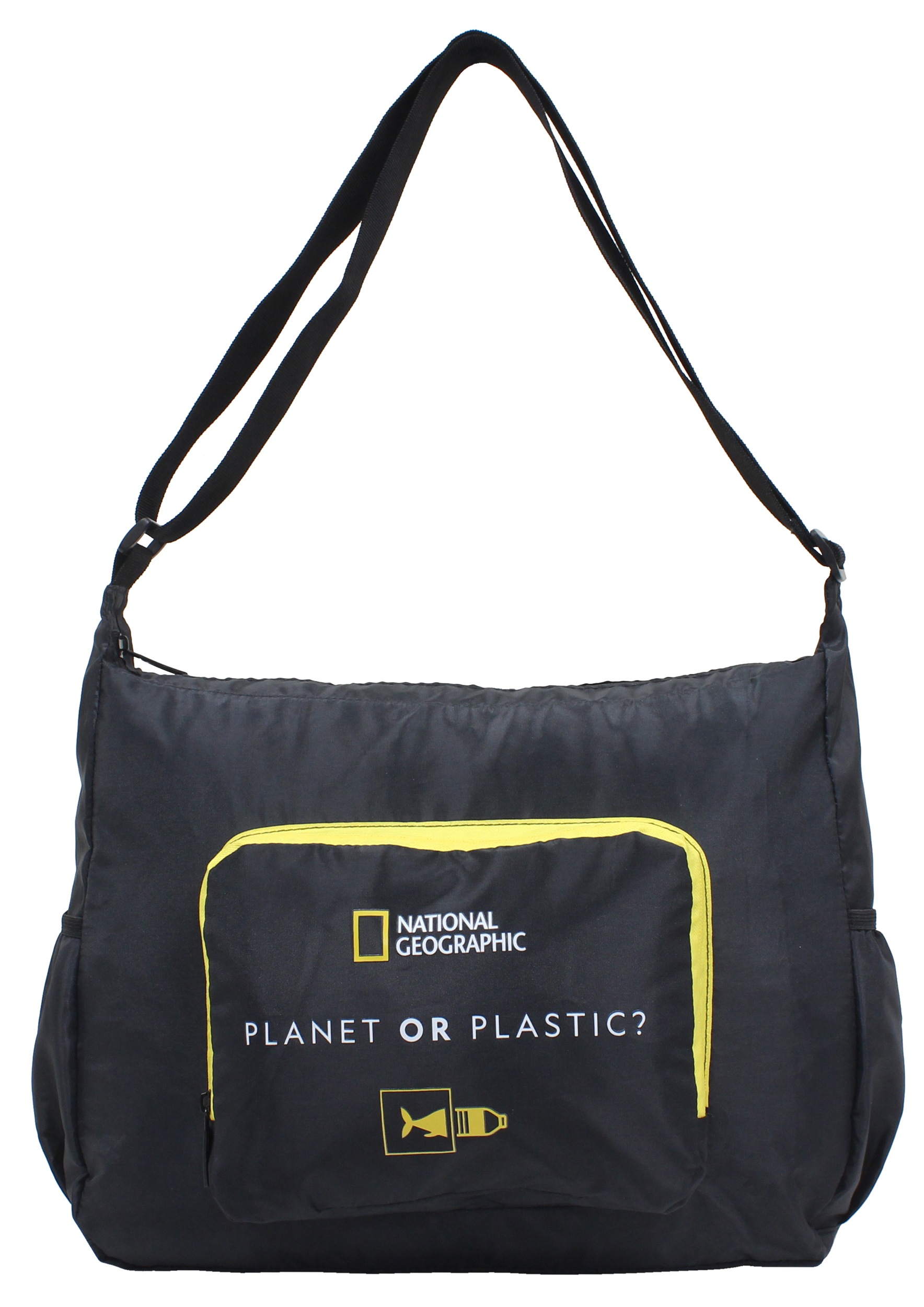 NATIONAL GEOGRAPHIC Schultertasche "Foldable", aus recyceltem Polyester