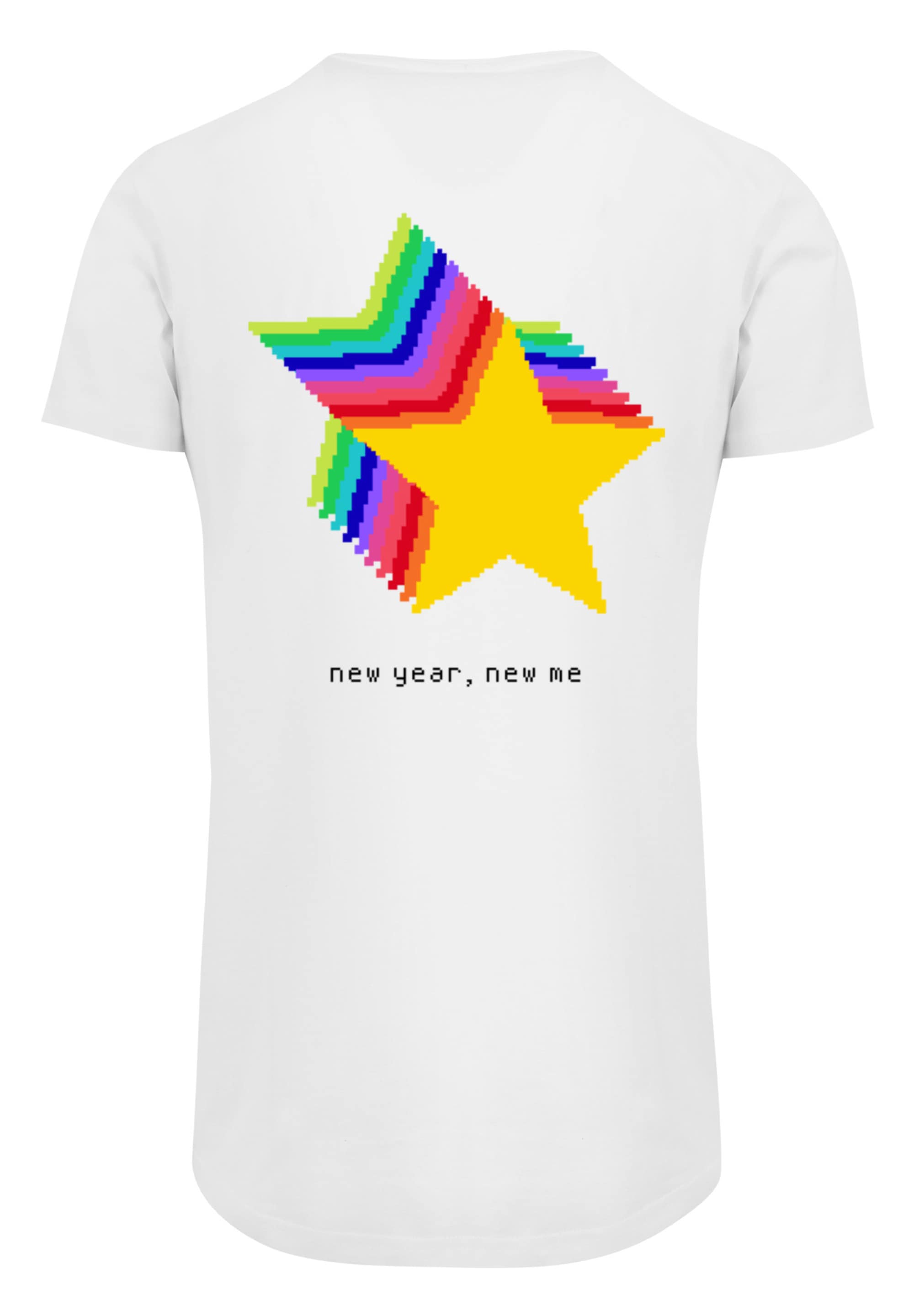 F4NT4STIC T-Shirt »SIlvester Party Happy People Only« Print