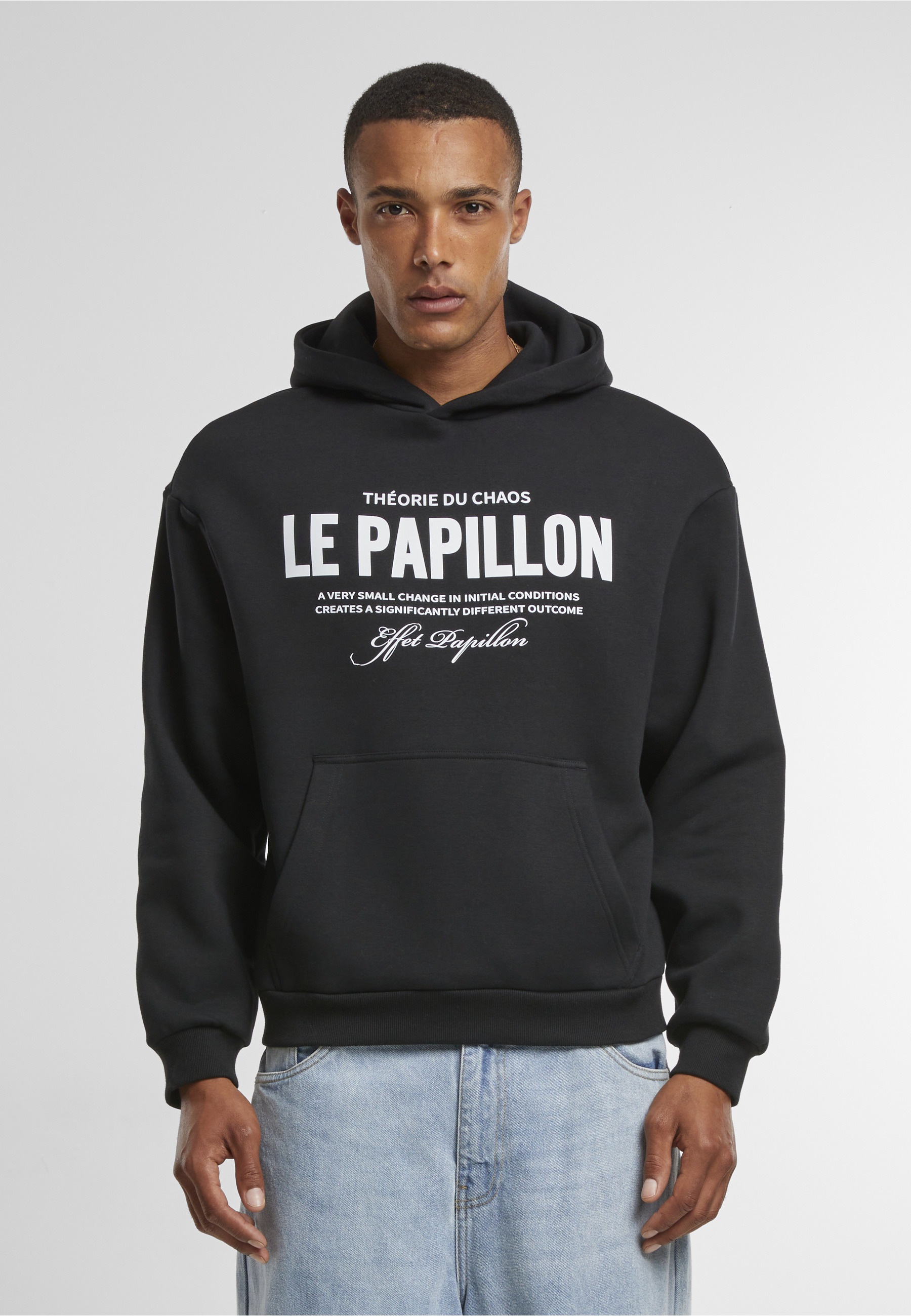 Upscale by Mister Tee Kapuzensweatshirt »Upscale by Mister Tee Theorie Du Chaos Fluffy Hoody«, 1 Stk.
