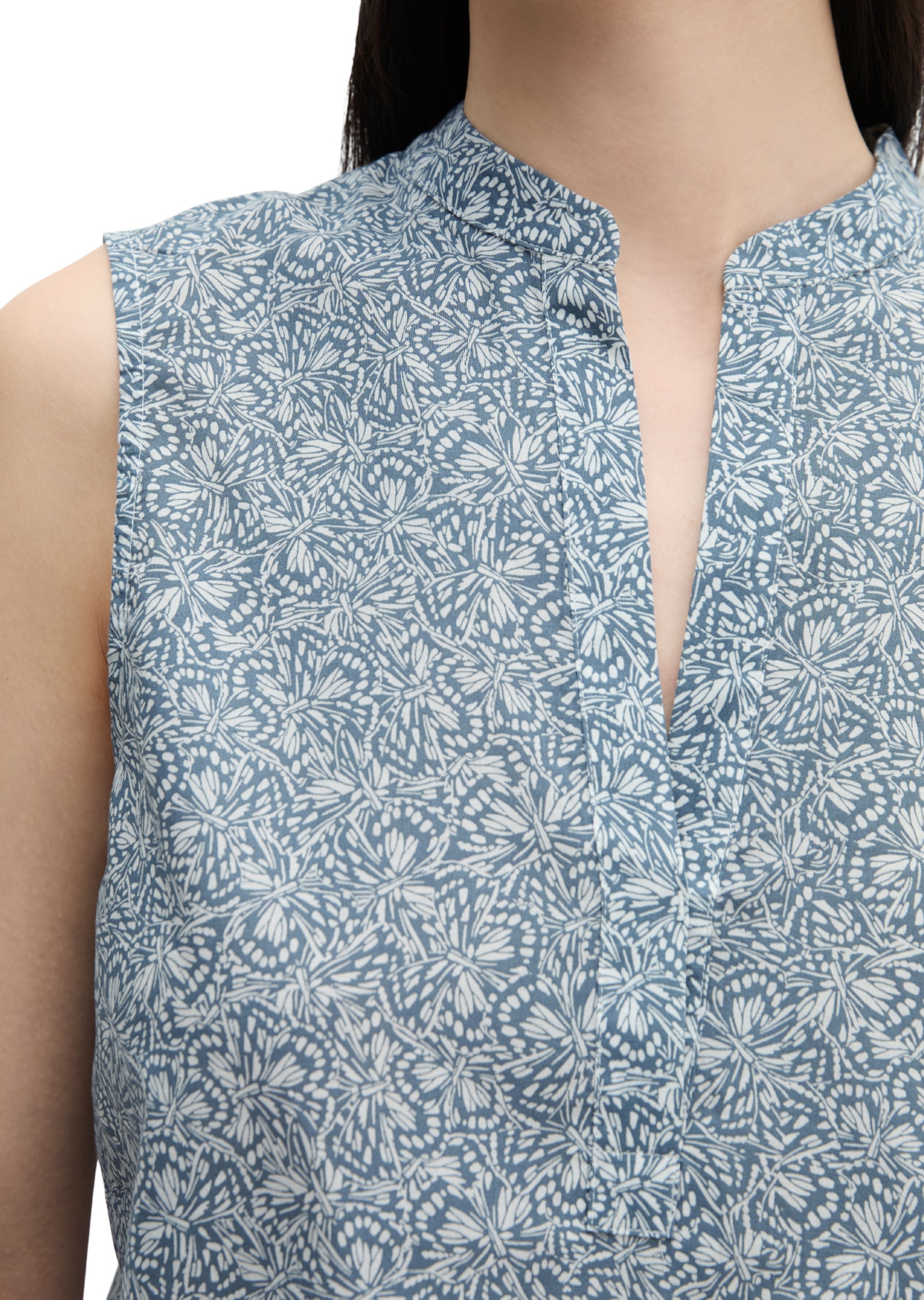 Marc O'Polo Blusentop »aus bedrucktem Baumwoll-Voile«