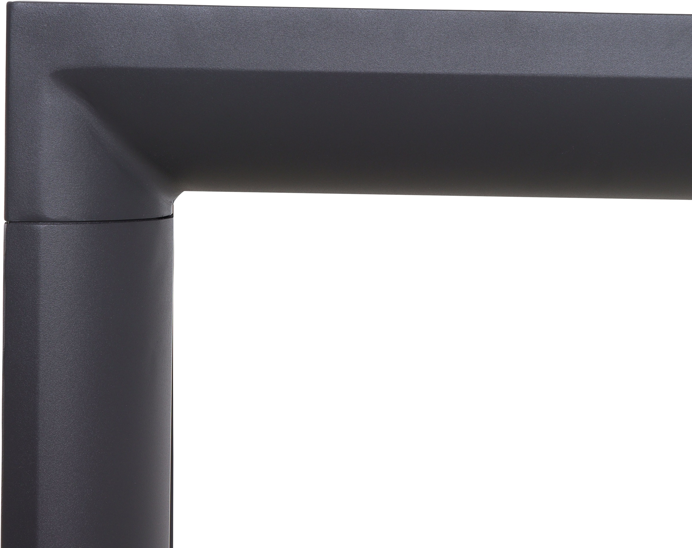 Siena Garden Gartentisch »SILVA Tisch 80 x 80cm matt anthrazit/wash-grey« Aluminiumgestell matt anthrazit, Tischplatte aus Keramik, washed grey