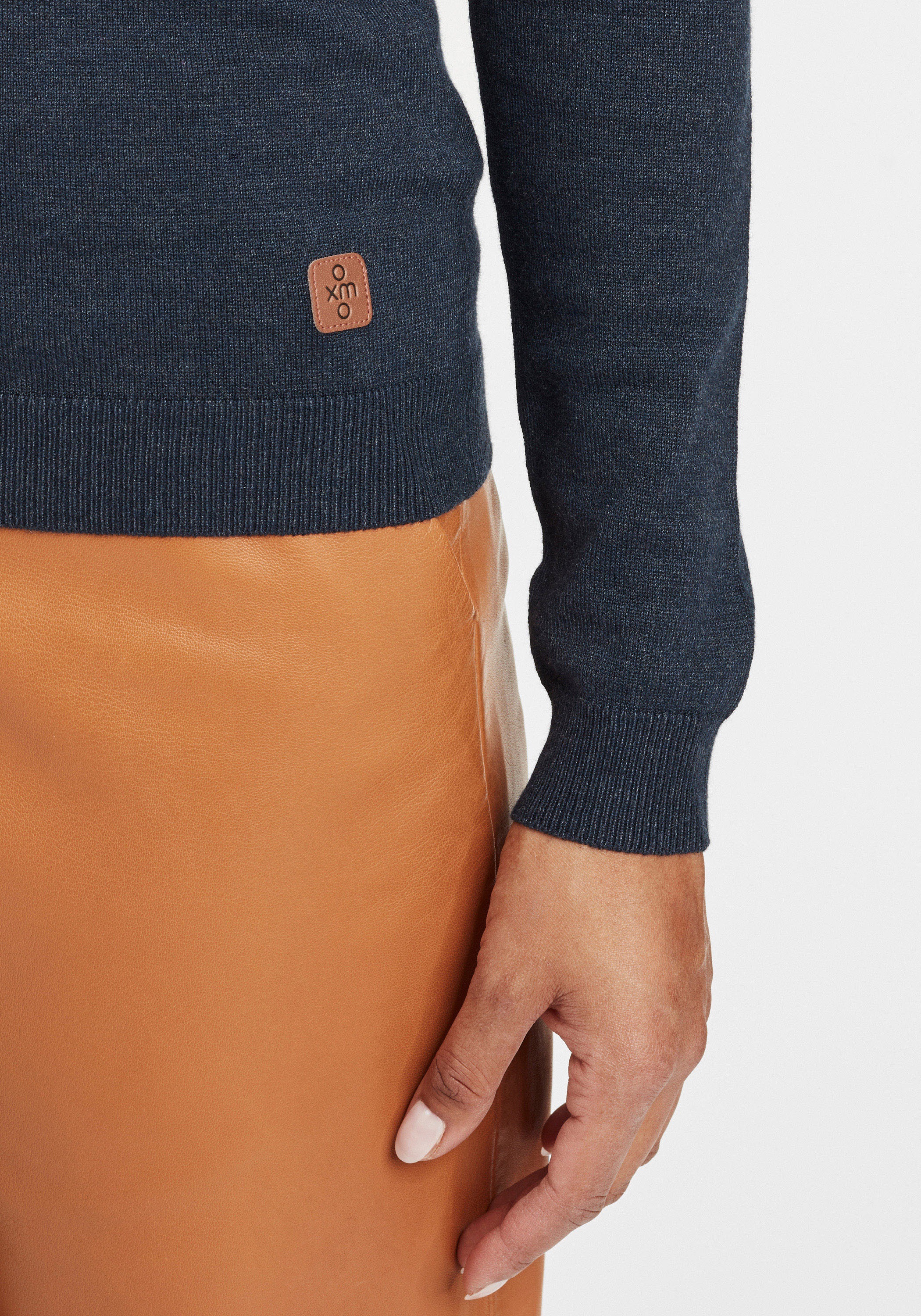 OXMO Strickfleece-Pullover »Strickpullover OXEdda«