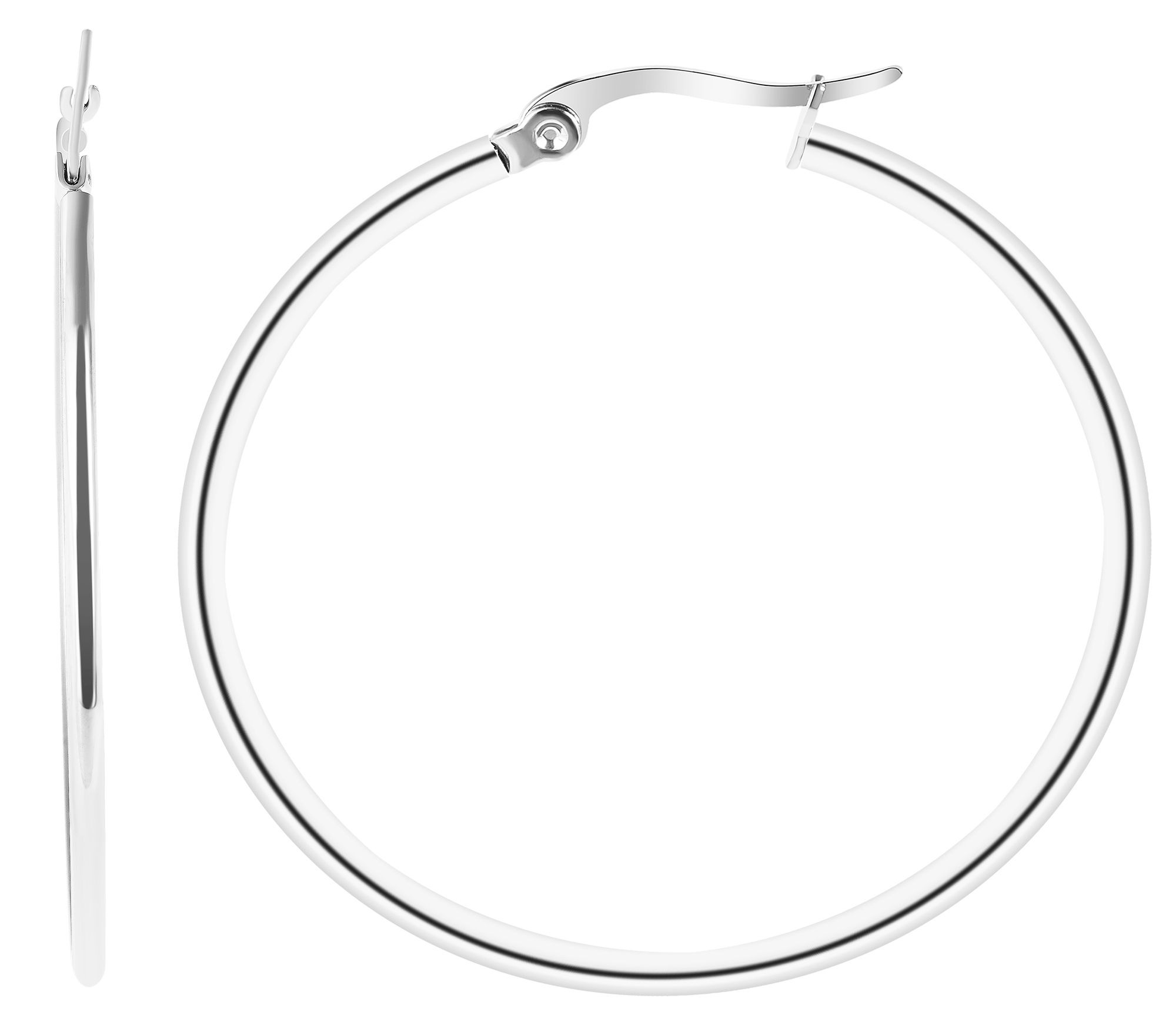 Adelia´s Paar Creolen "Damen Ohrringe – Creole aus Edelstahl" Perfekt zum V günstig online kaufen