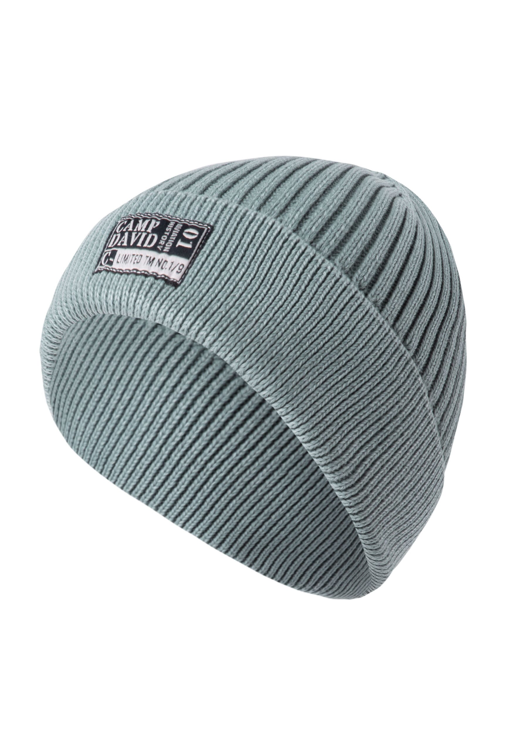 CAMP DAVID Strickmütze aus Baumwolle