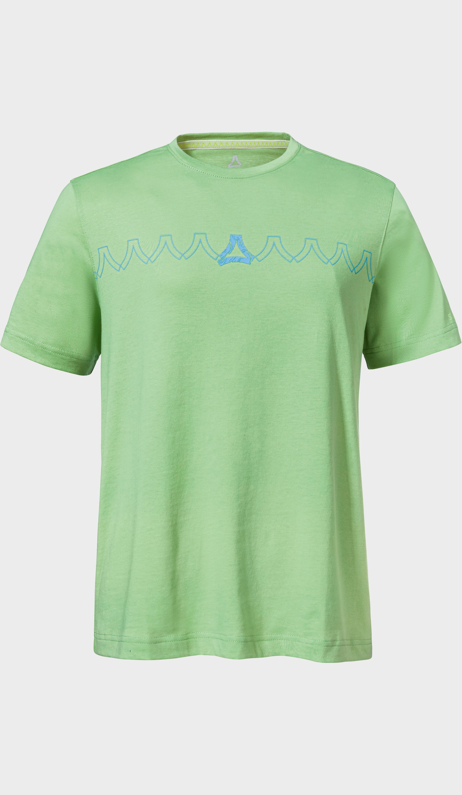 SCHÖFFEL Damen Funktionsshirt "T Shirt Style Elmori WMN"6175, grün, Gr. 40, Oberstoff: 60% Baumwolle, 40% Polyester, Shirts